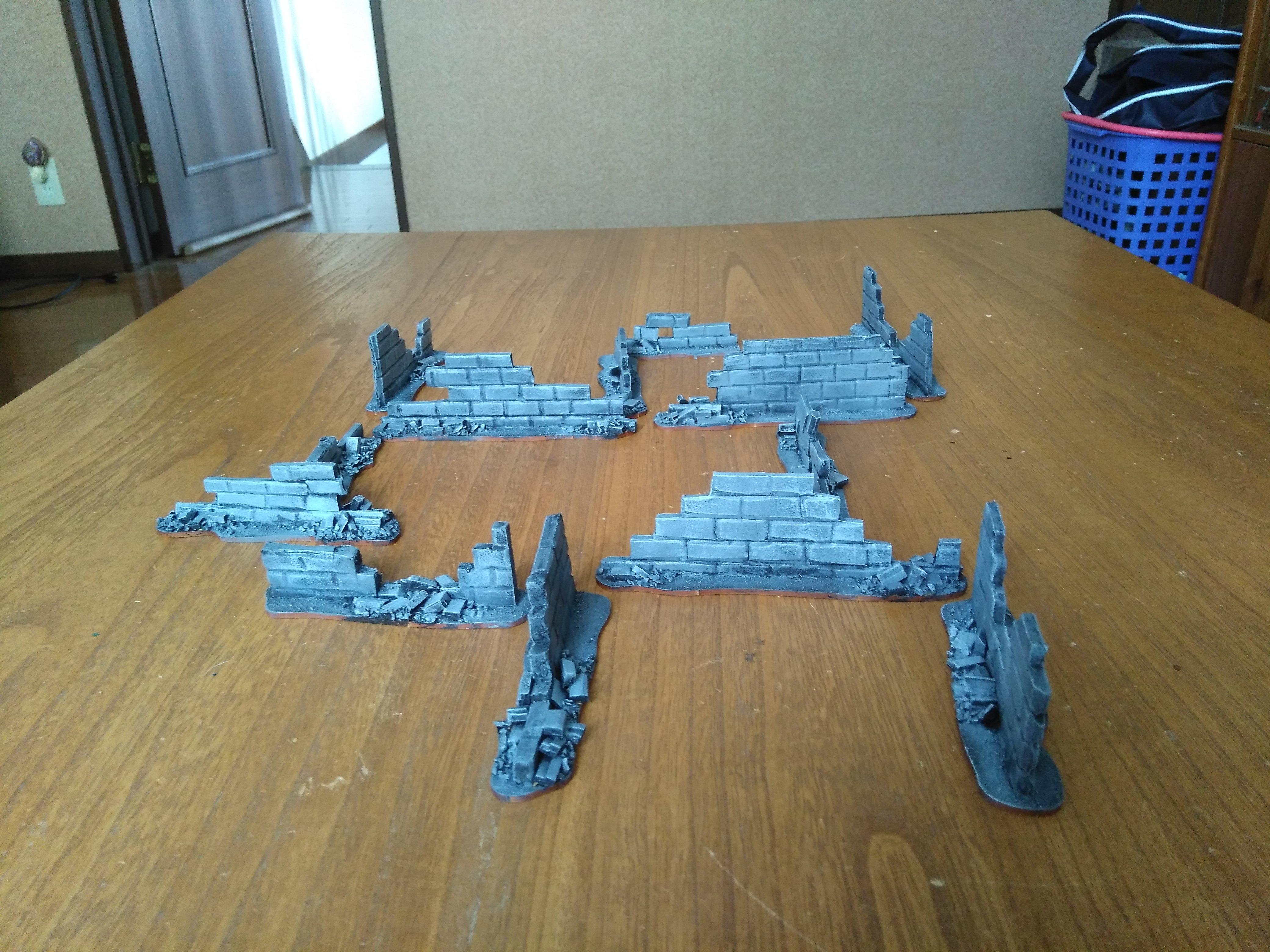Frostgrave, January 2022, Ruins, Scatchbuilt, Terrain, Wall