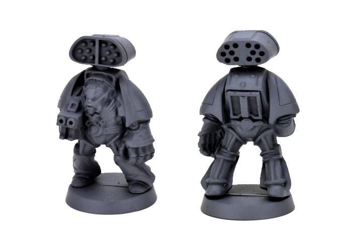 Space Hulk Terminator with printed parts