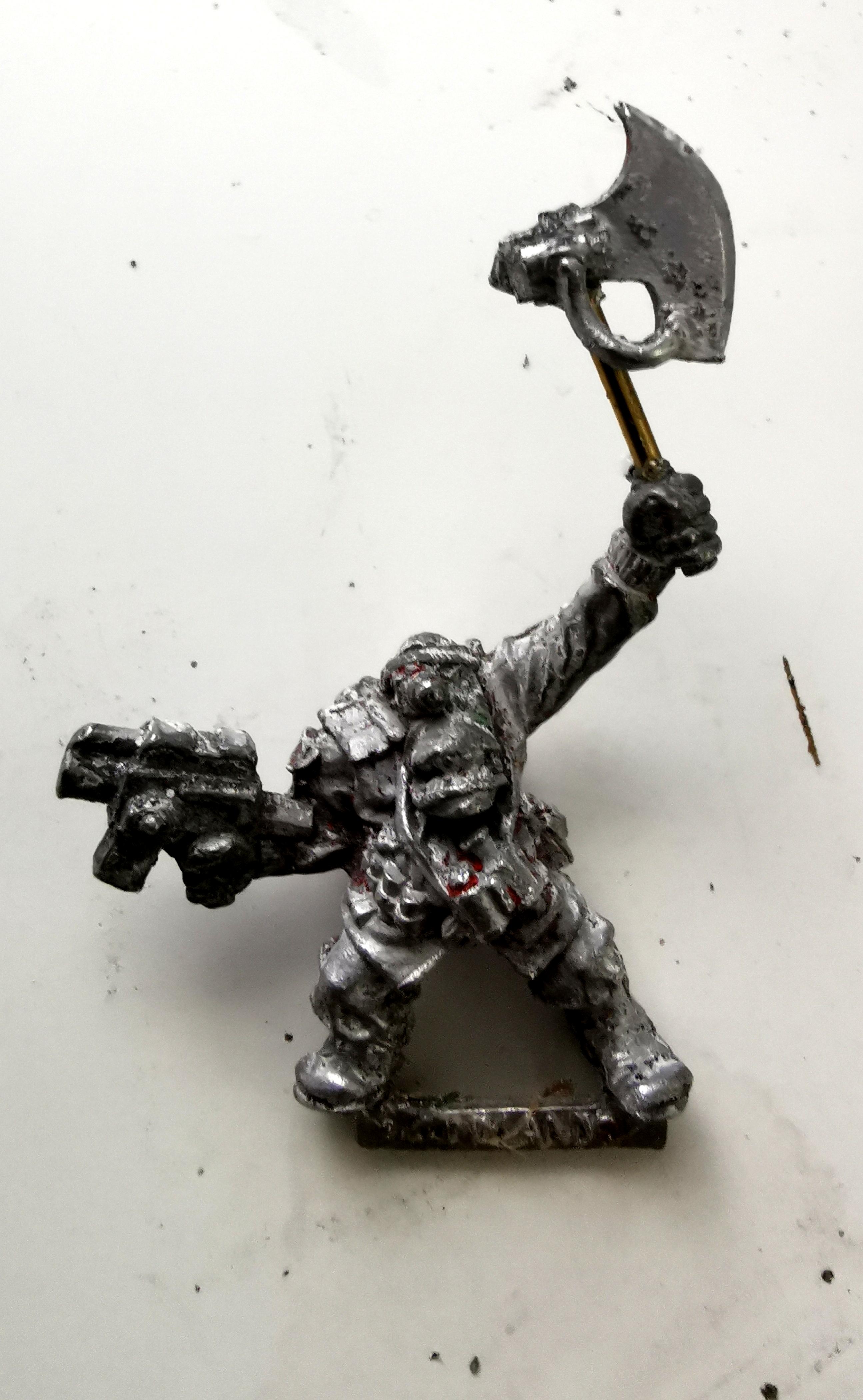 Blood Axe Kommandos repaired axe
