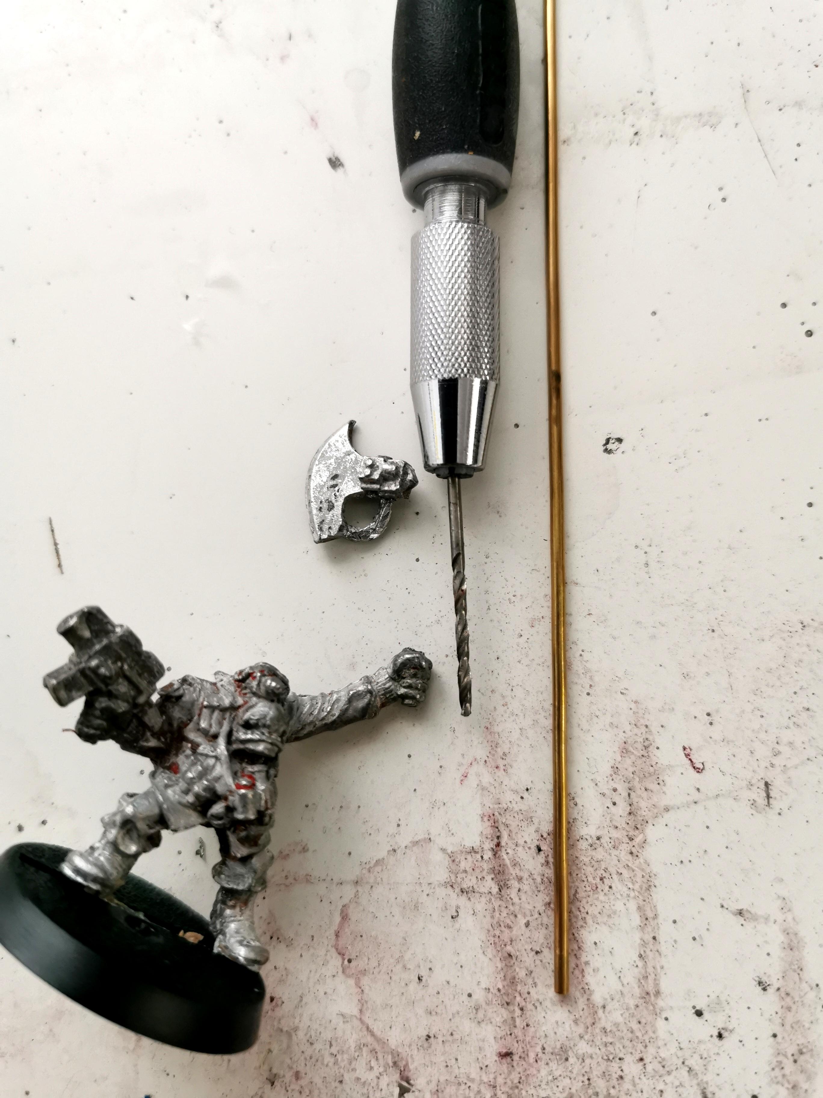 Blood Axe Kommandos repaired axe 1