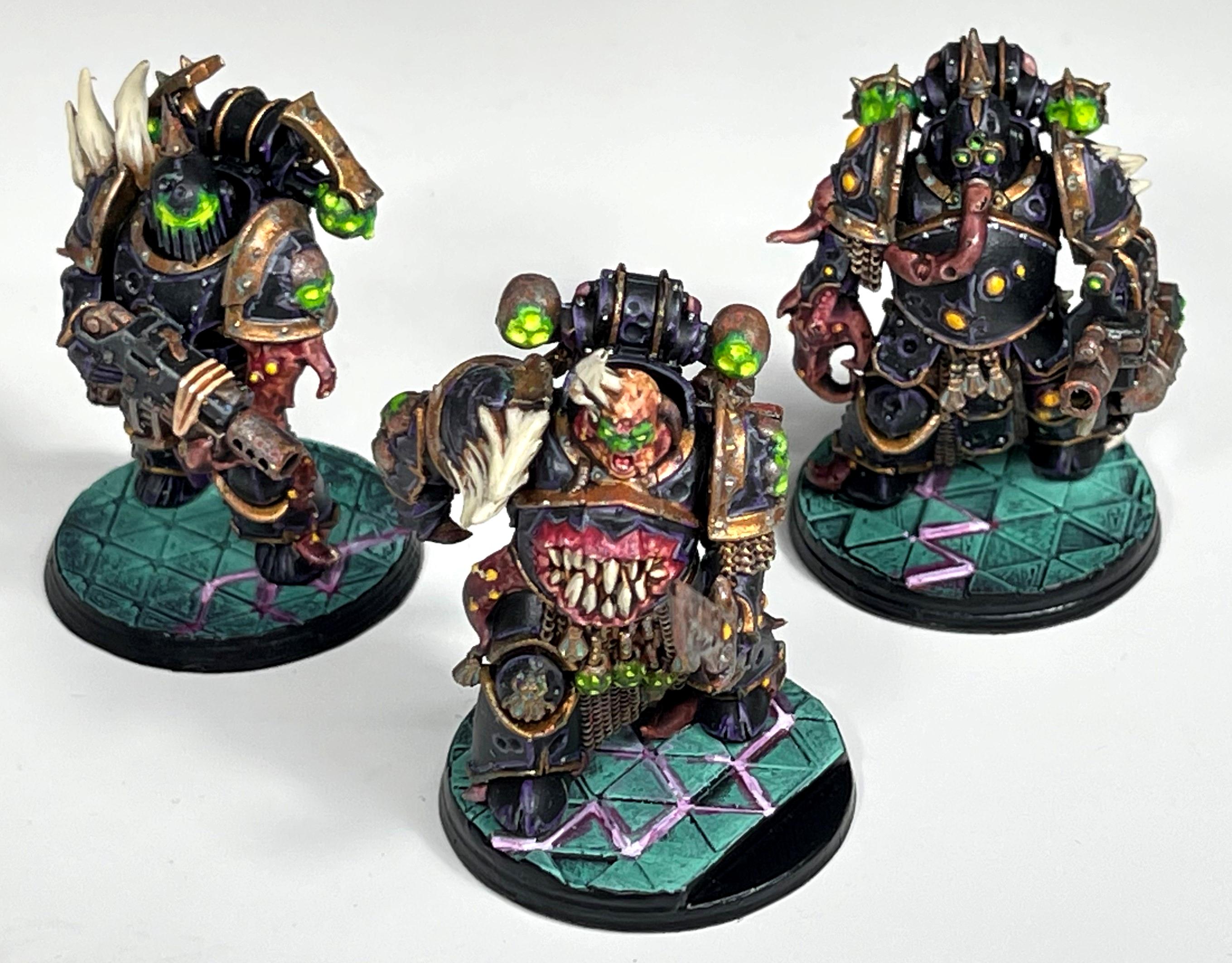 Black Legion, Blackstone Fortress, No Respite, Plague Marines, Warhammer 40,000, Warhammer Quest