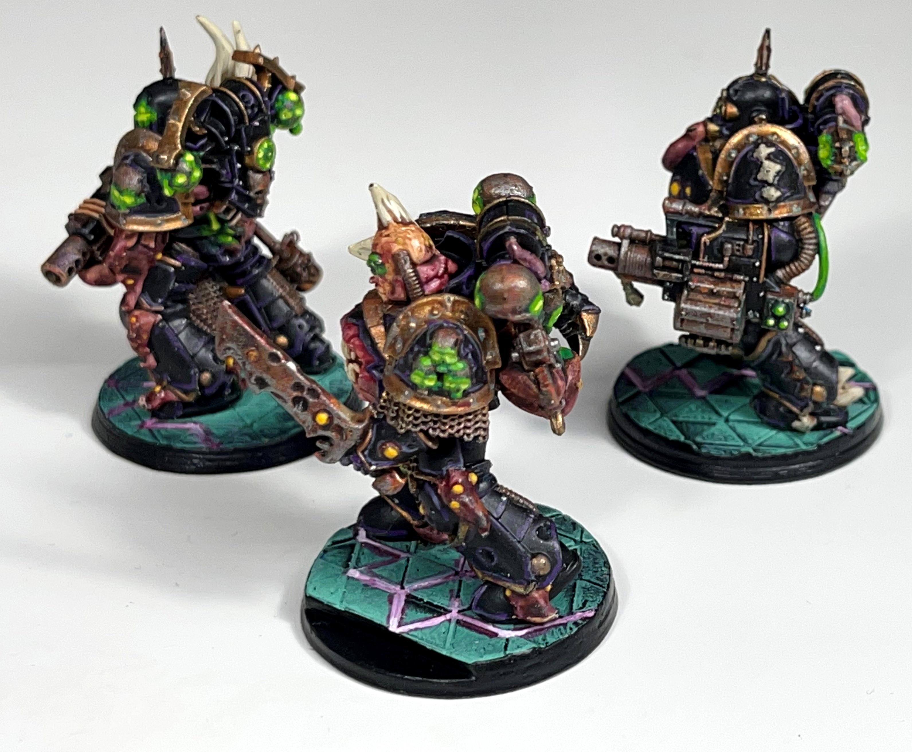 Black Legion, Blackstone Fortress, No Respite, Plague Marines, Warhammer 40,000, Warhammer Quest