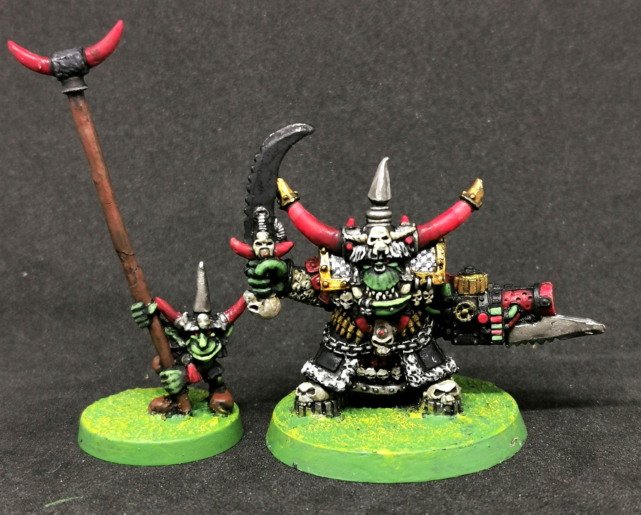Ghazghkull and Makari