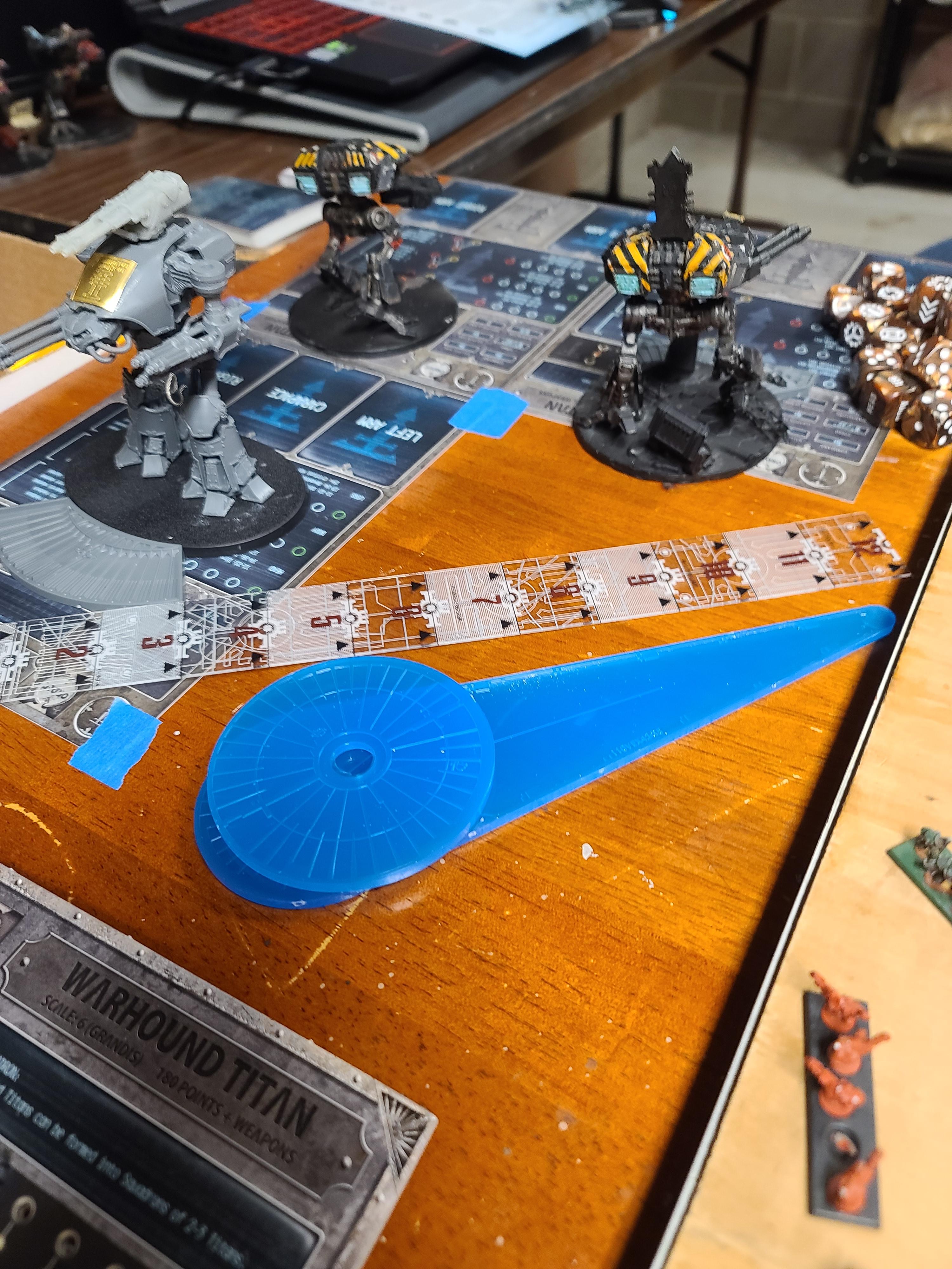Adeptus Titanicus, Basement Gaming, Game Photos, Mirror Match