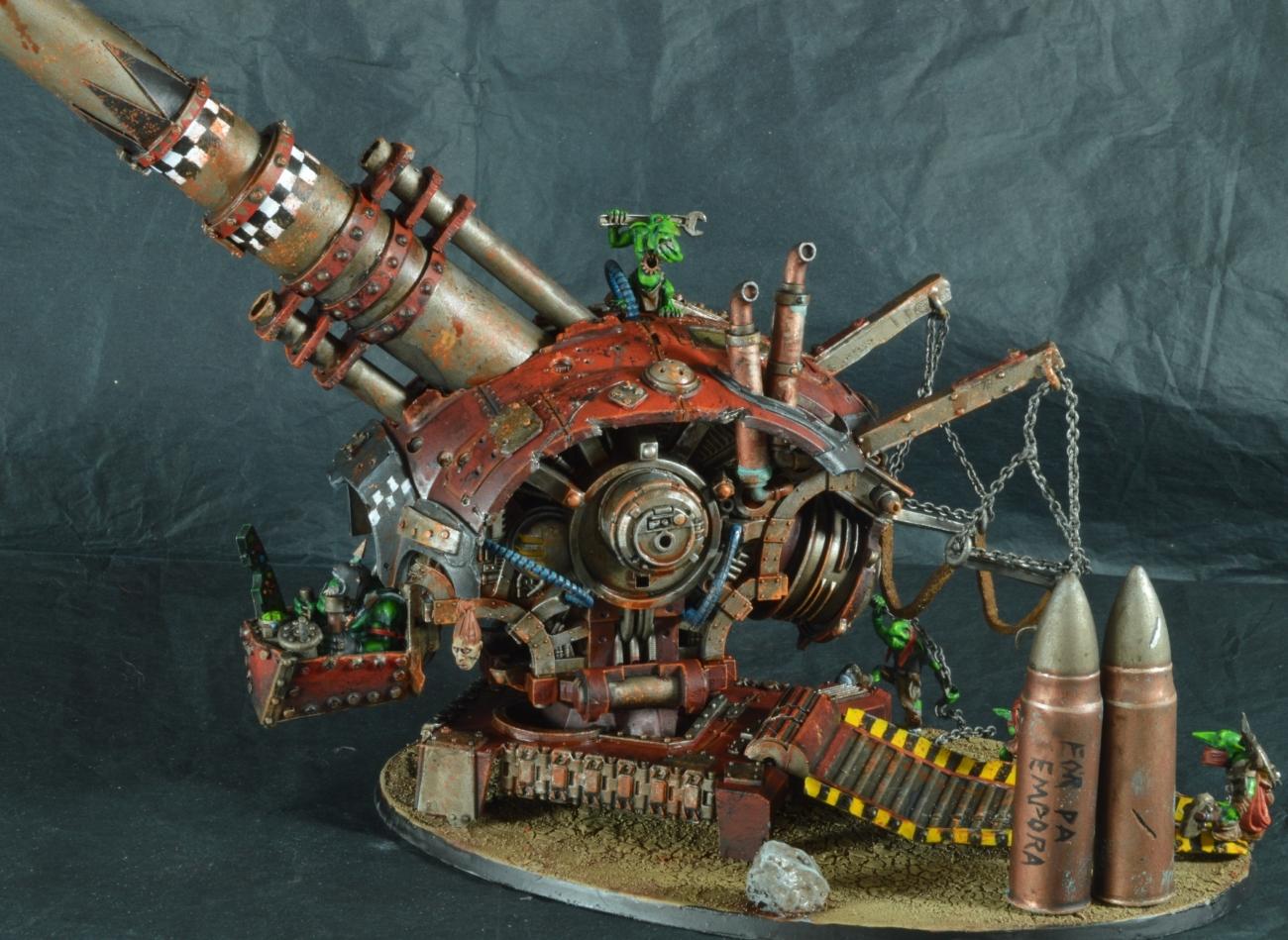 Artillery, Big Gunz, Conversion, Earthshaker, Kannon, Orks