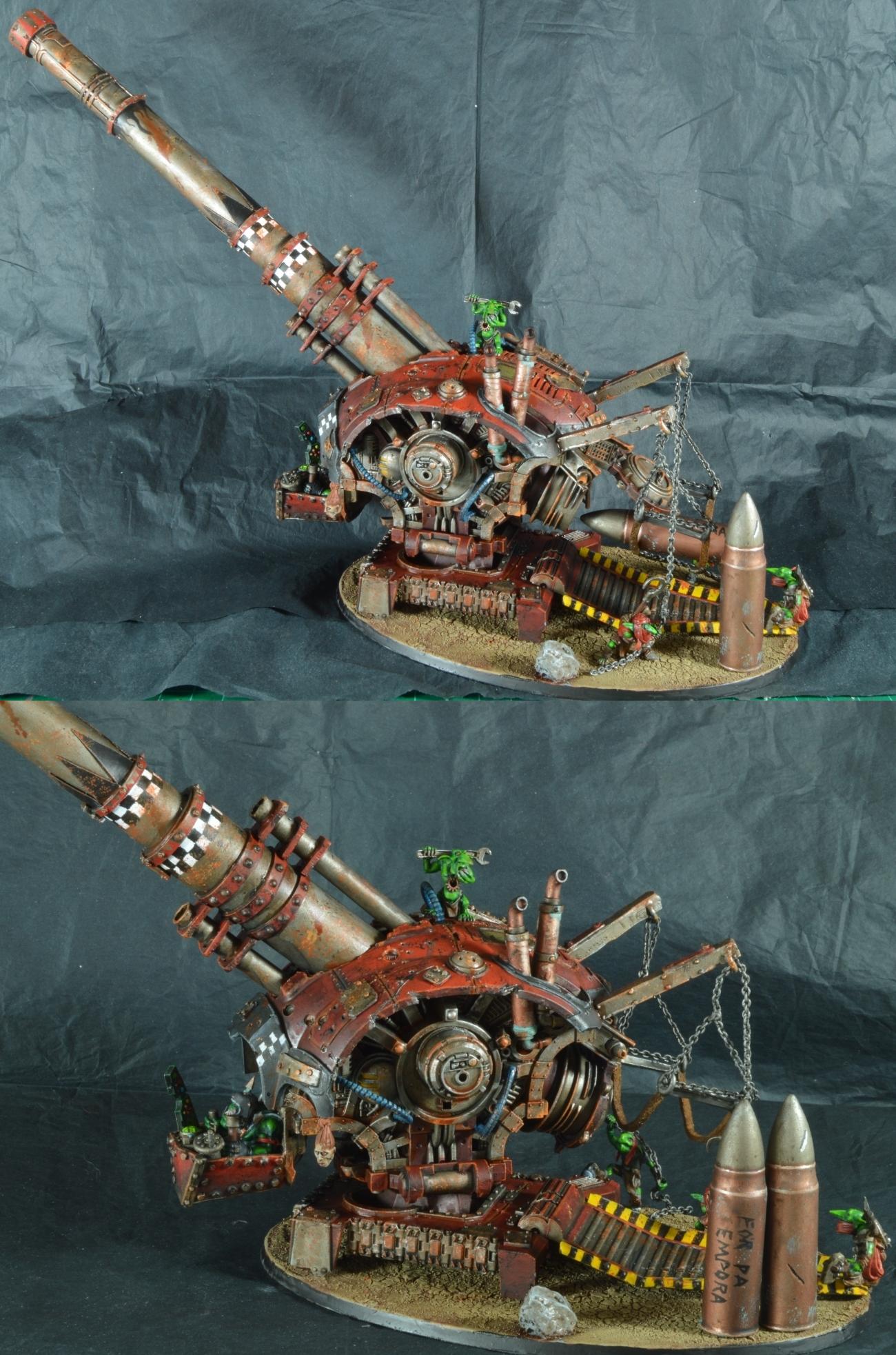 Artillery, Big Gunz, Conversion, Earthshaker, Kannon, Orks