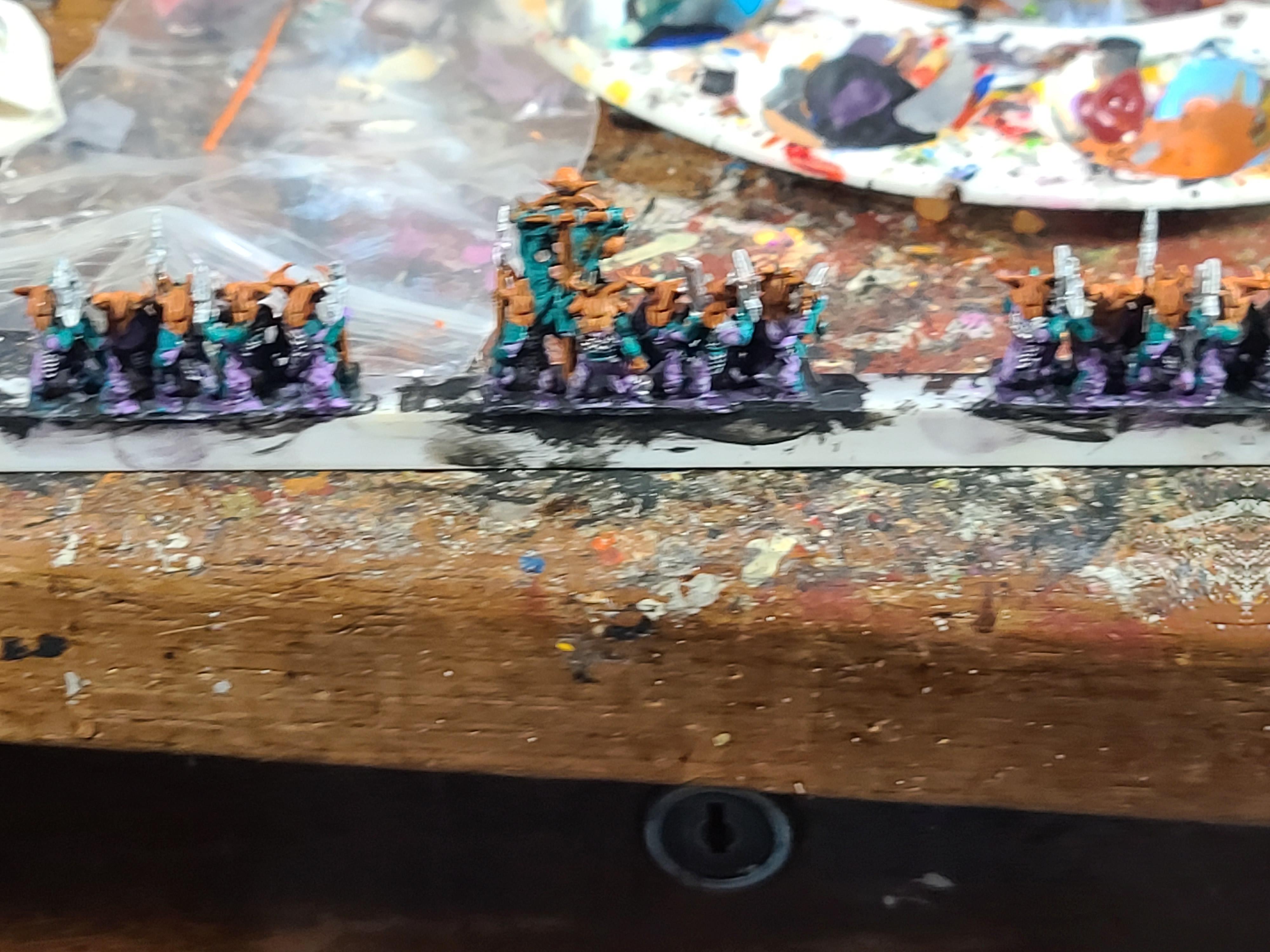 10mm, Beastmen, Bestigors, Chaos, Marvelous Minipaints, Wakeless Rex, Warmaster