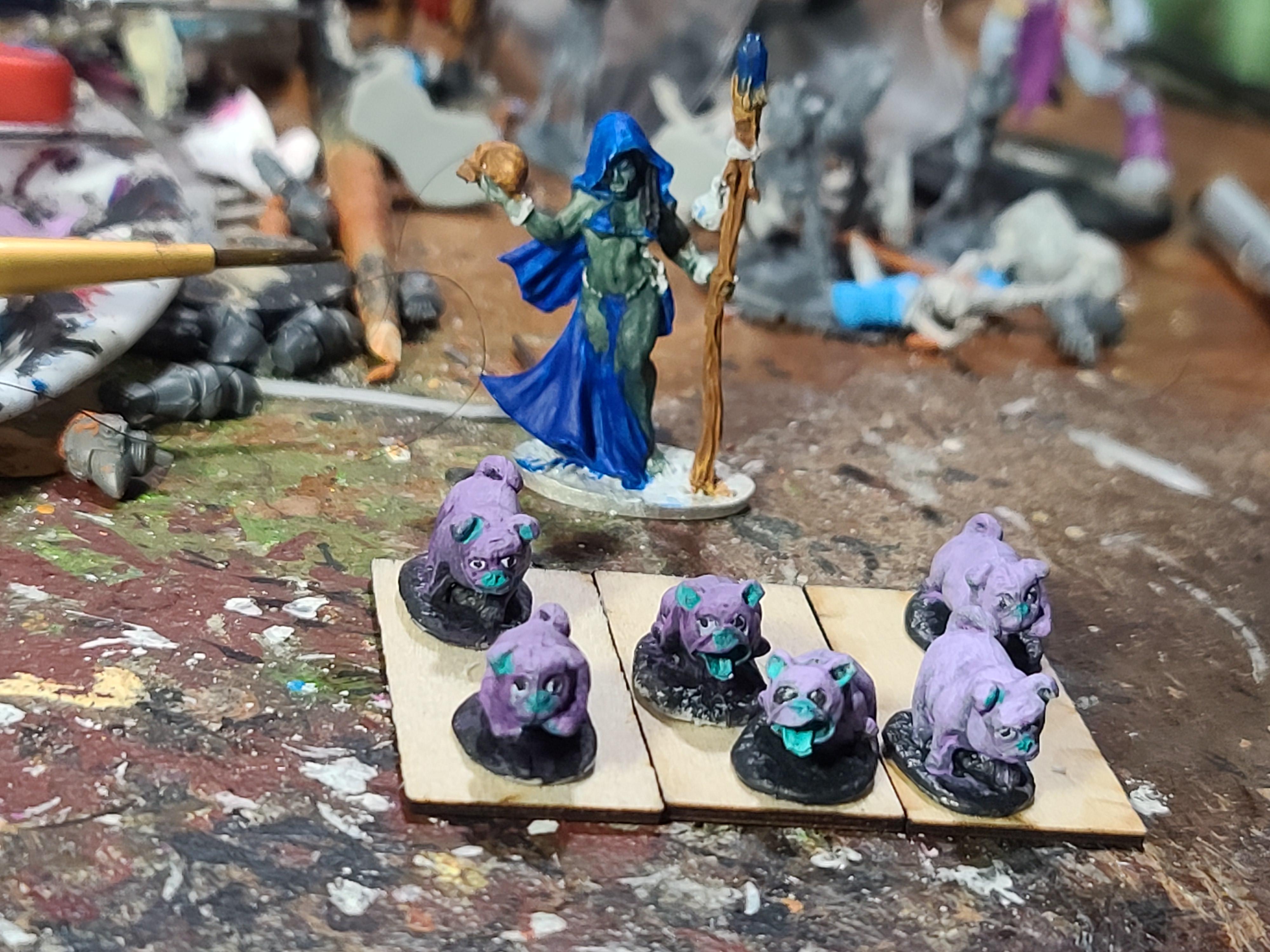 Orcs, Reaper Miniatures, Shaman, War Pugs