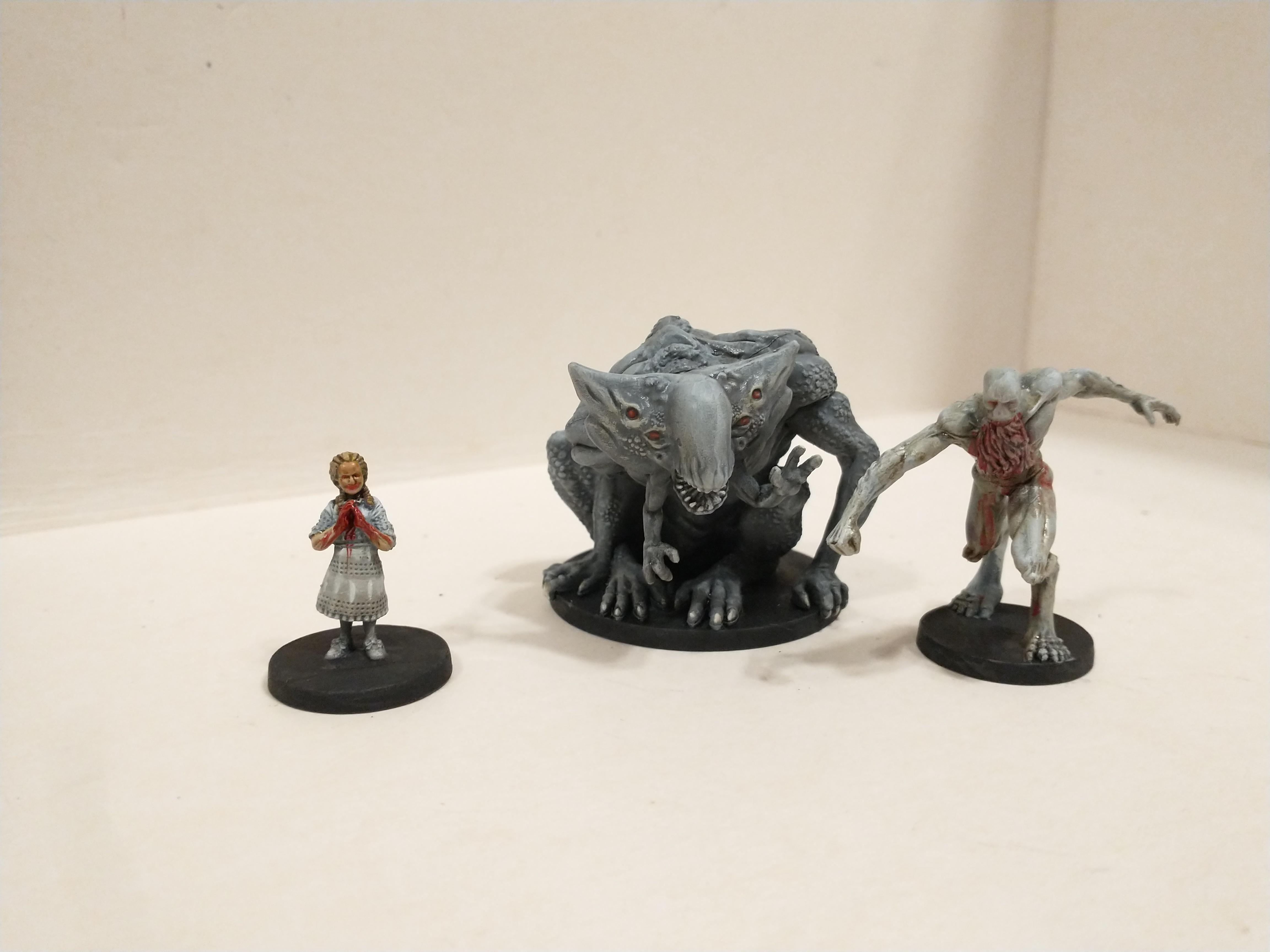 Daemons, Hammerhead, Hellboy, Monster, Varvara, Wendigo