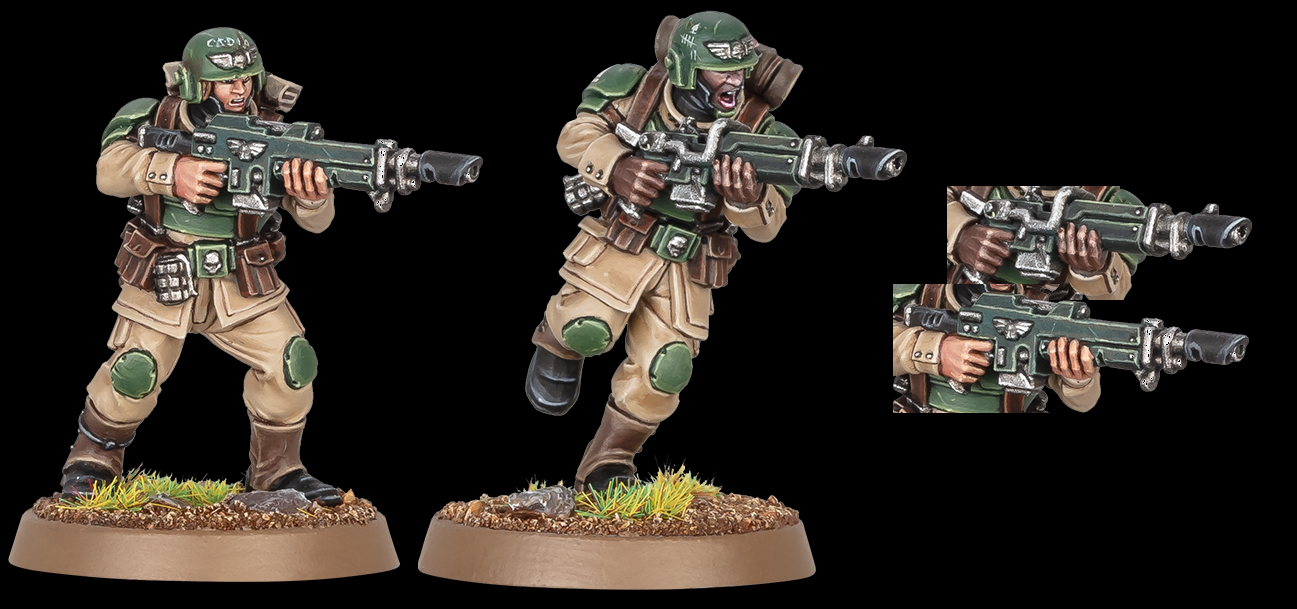 New IG Lasgun Comparison