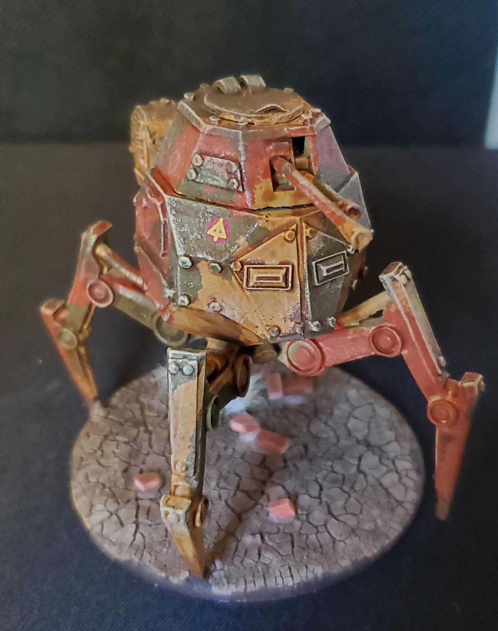 K-47 German Spinne Mech Right Side