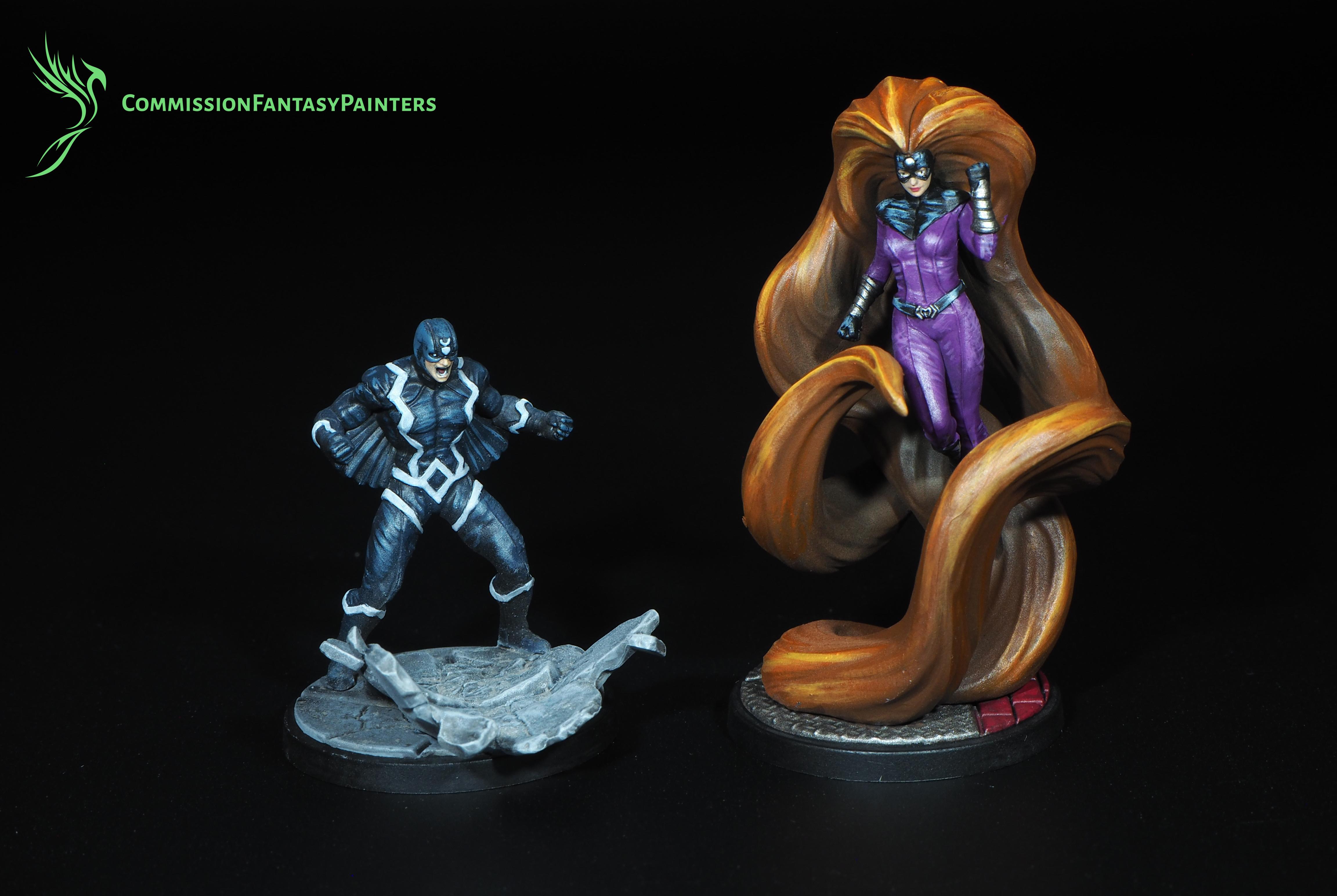 Commissionfantasypainters, Inhumans, Marvel