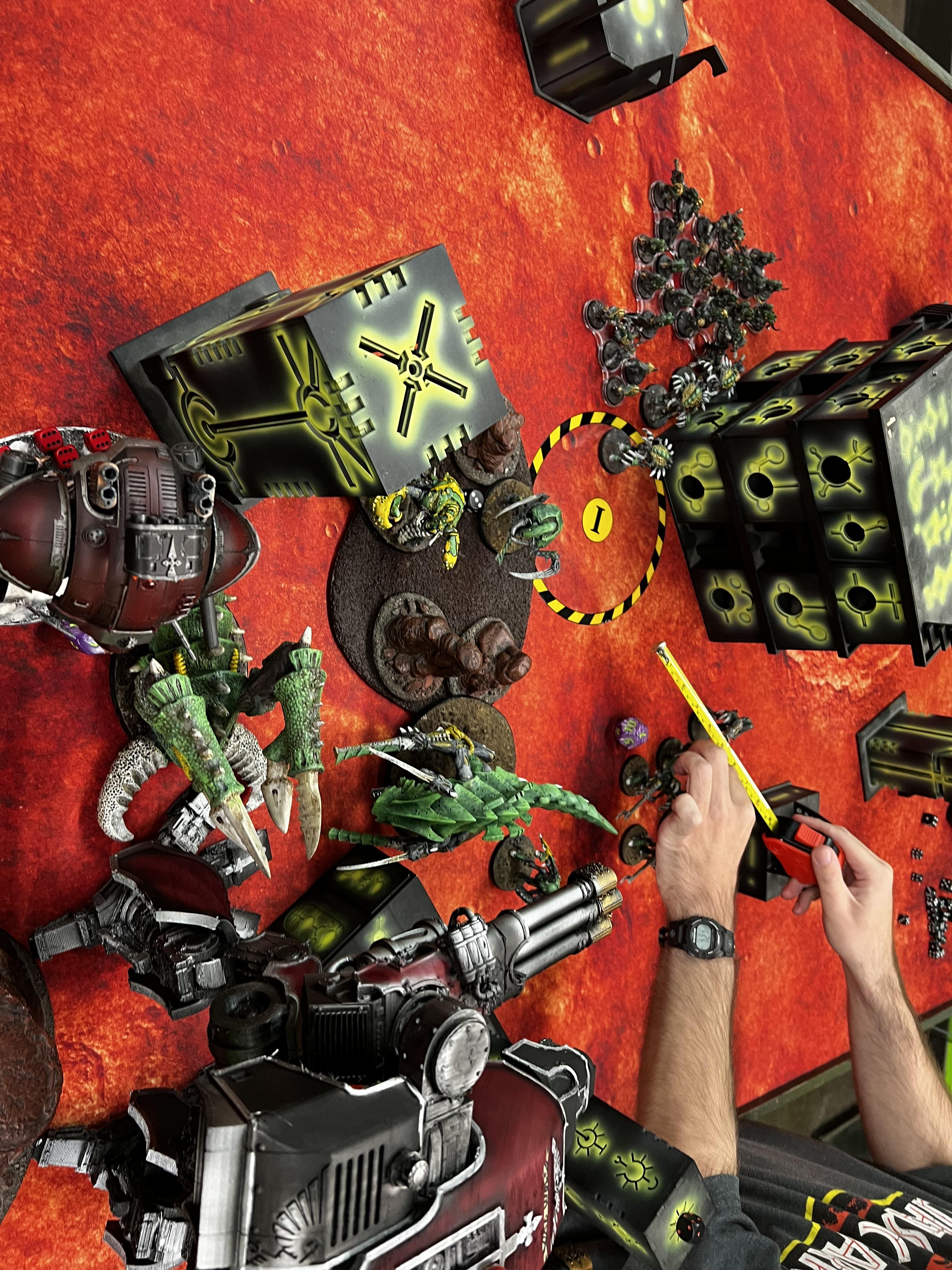 3D printed warhound&#146;s first battle 6