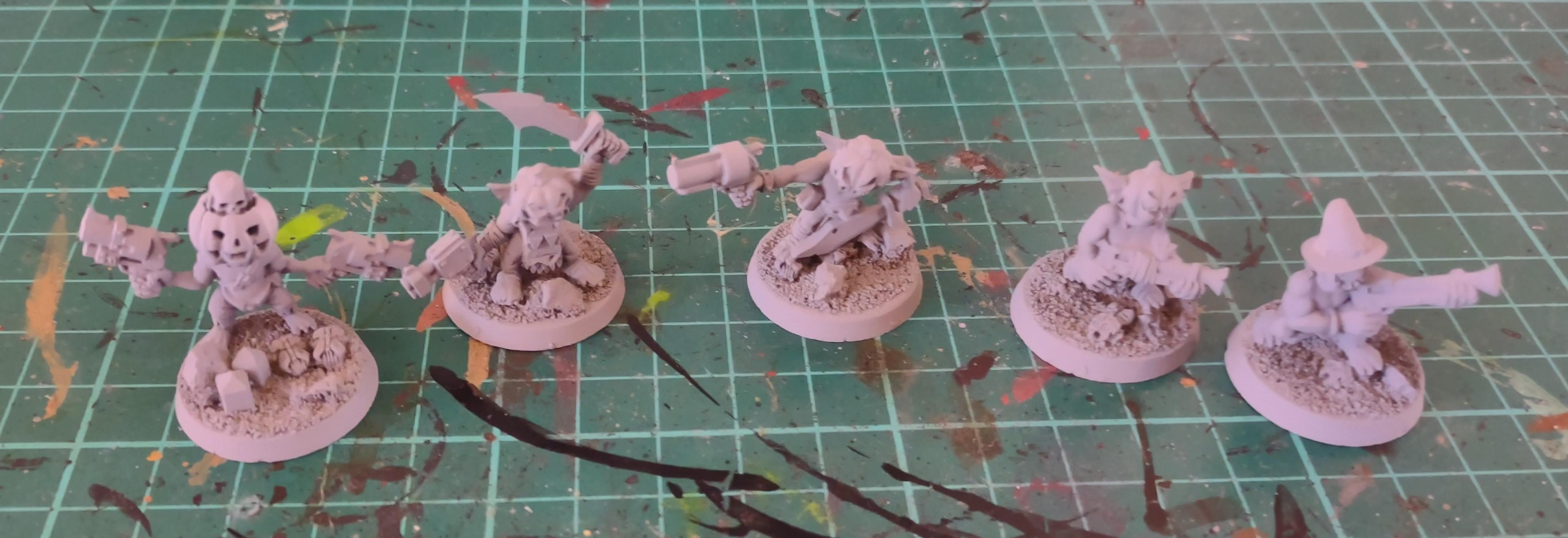 Grots, Halloween, Orks, Pumpkin