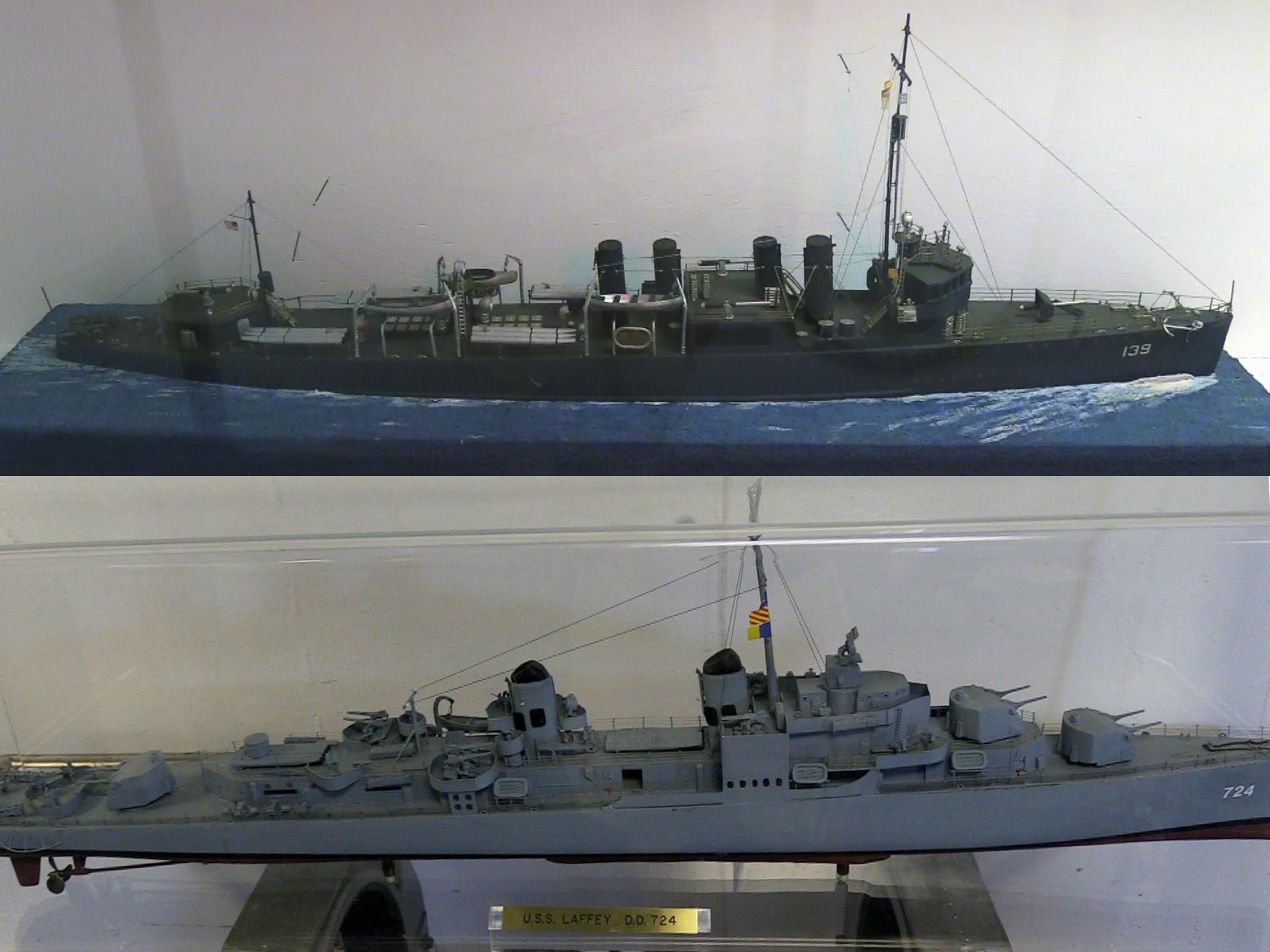 Destroyer, Laffey, Patriots Point, Ward