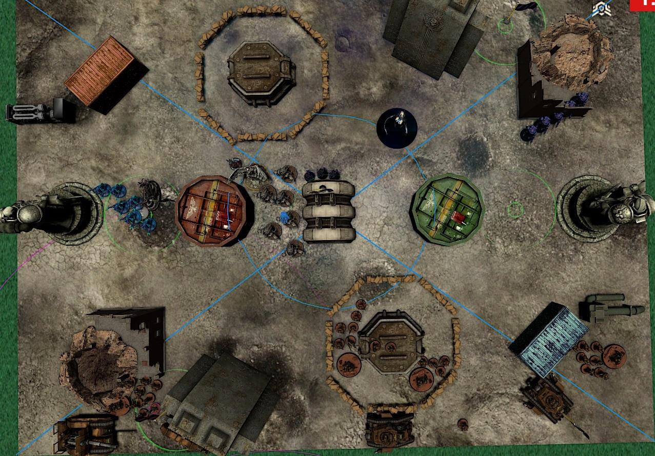 End of Chaos Turn 1 Movement
