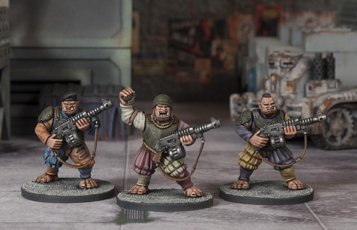 Landsknecht Ogre, Ogres, Ogryns, Wargames Atlantic