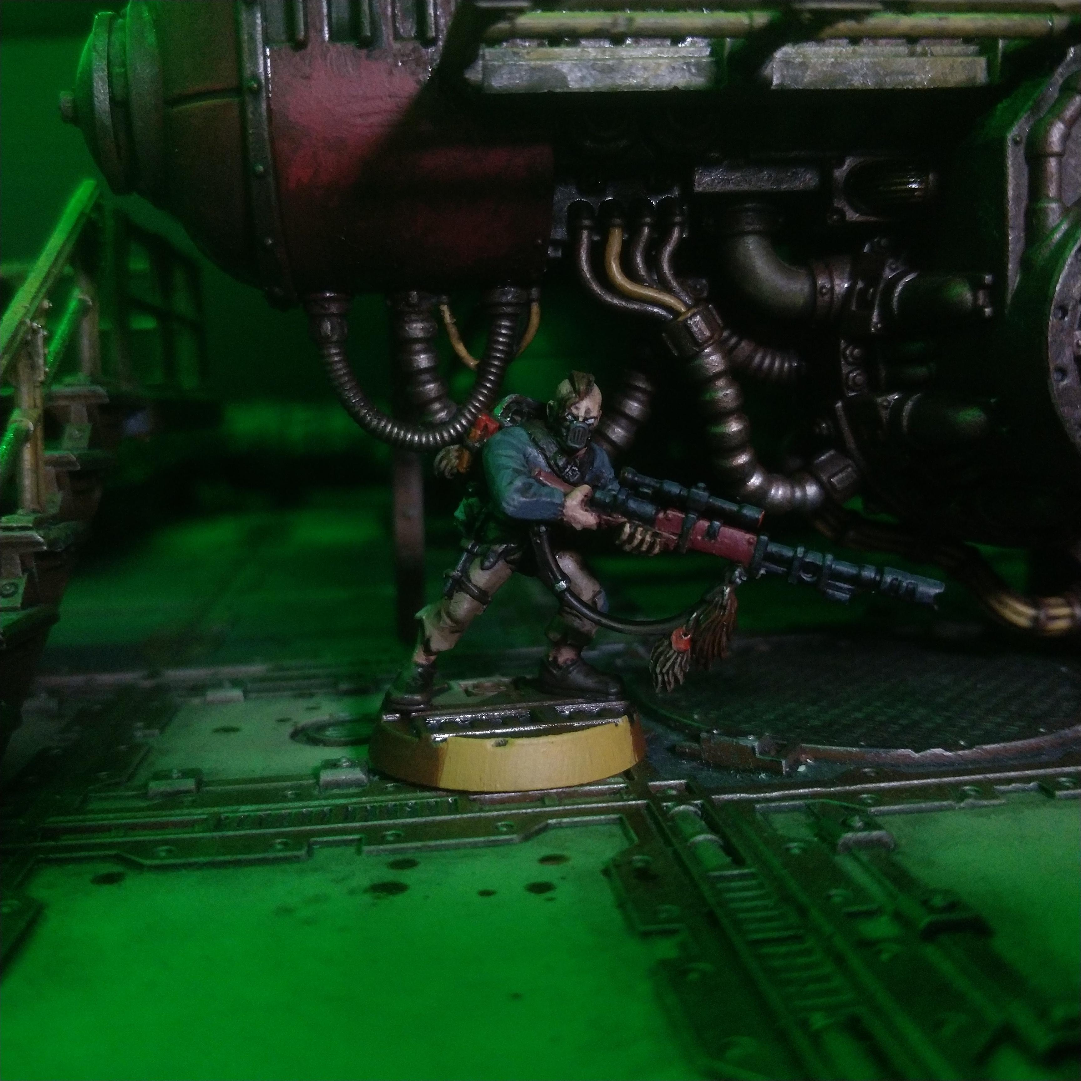 Civilian, Civilians, Dome Runner, N17, Necromunda, Outcasts, Underhive