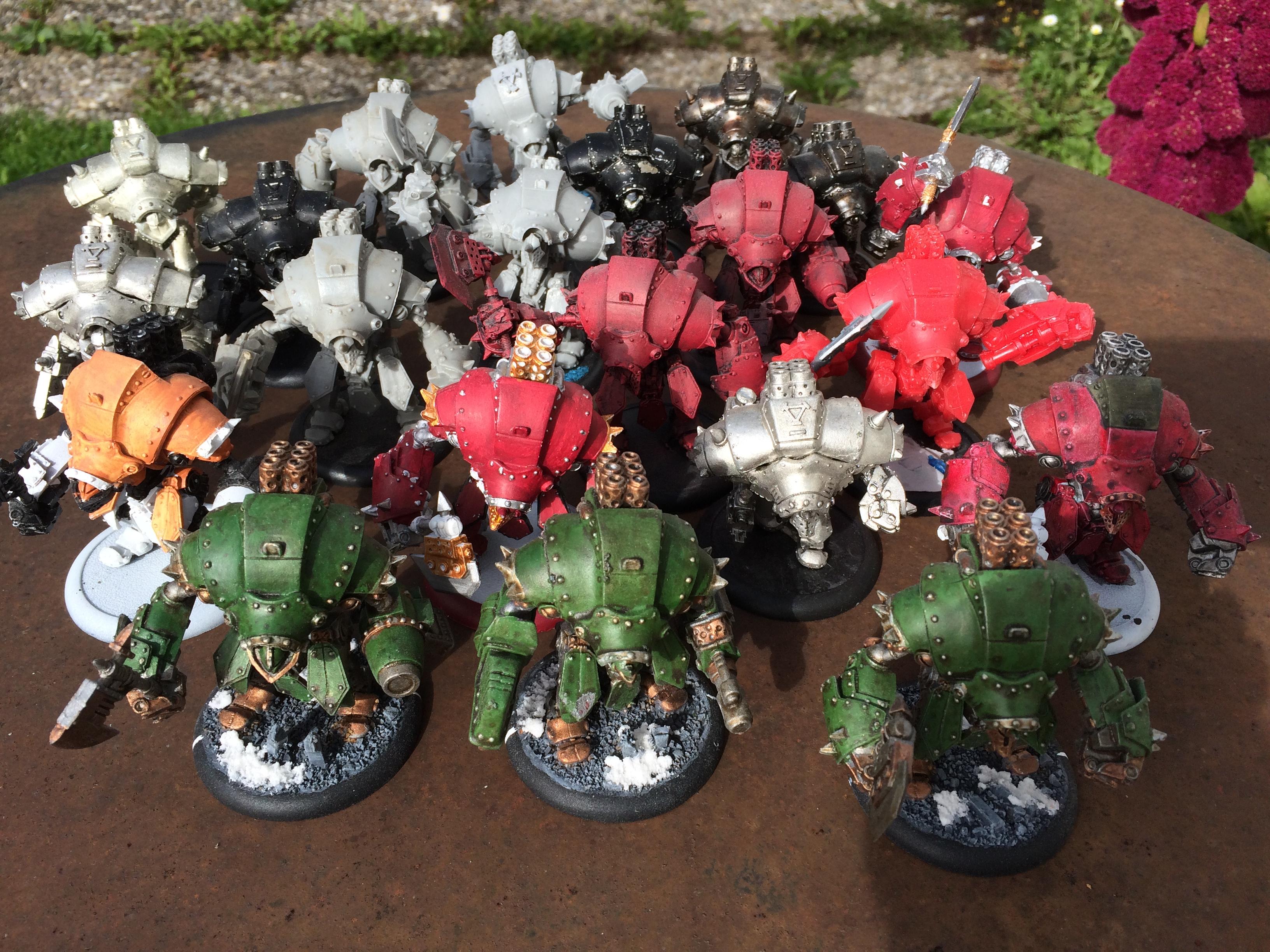 Berserkers, Charakters, Cryx, Cygnar, Khador, Minions, Sentinel, Trollbloods, Warjack, Warmachine