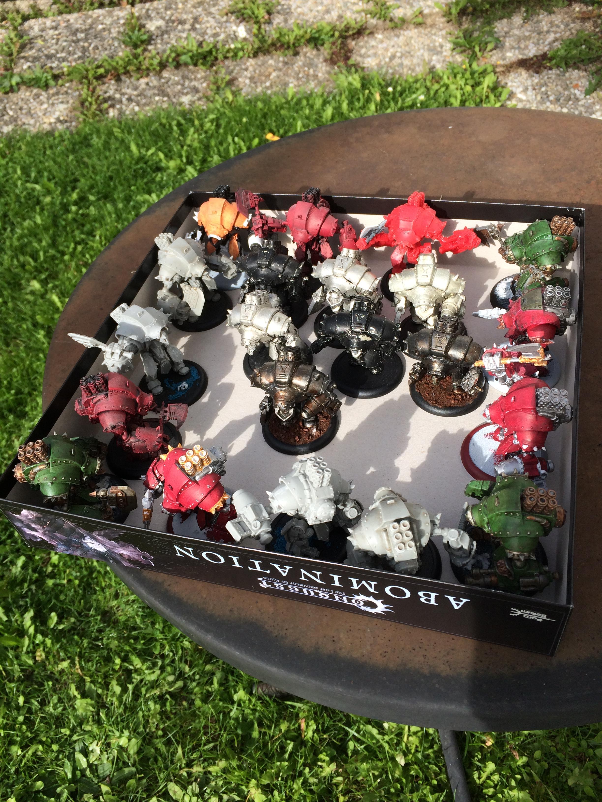Berserkers, Charakters, Cryx, Cygnar, Khador, Minions, Sentinel, Trollbloods, Warjack, Warmachine