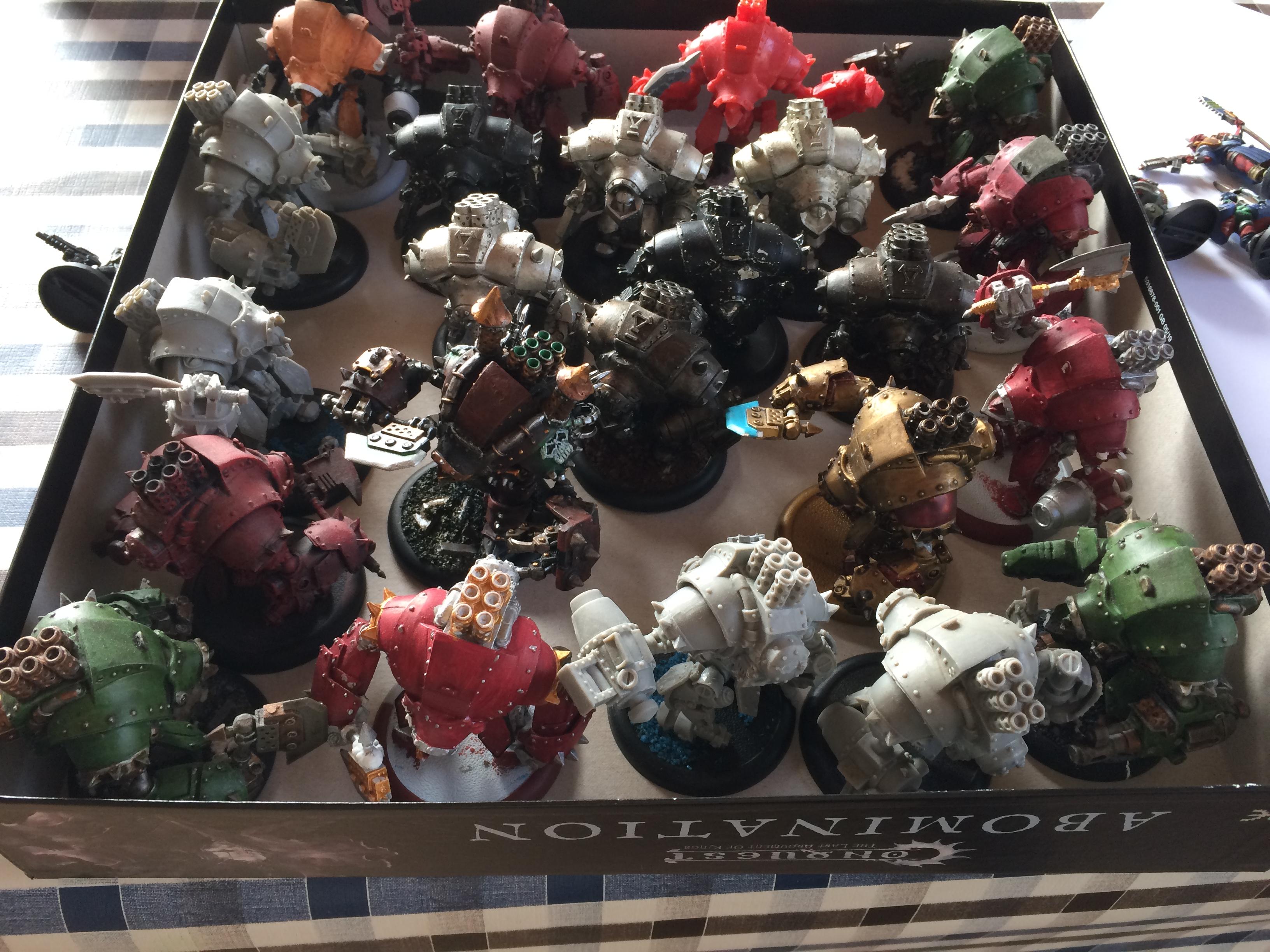 Berserkers, Charakters, Cryx, Cygnar, Khador, Minions, Sentinel, Trollbloods, Warjack, Warmachine
