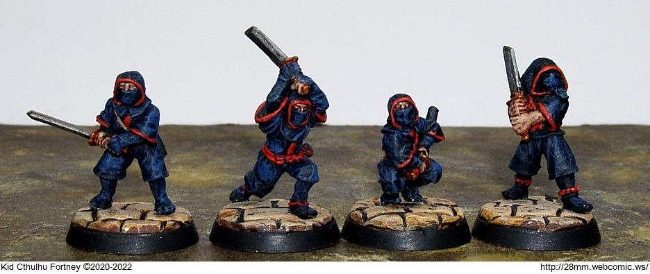 Ninjas, Oldhammer, Wargames Foundry, Warhammer Fantasy