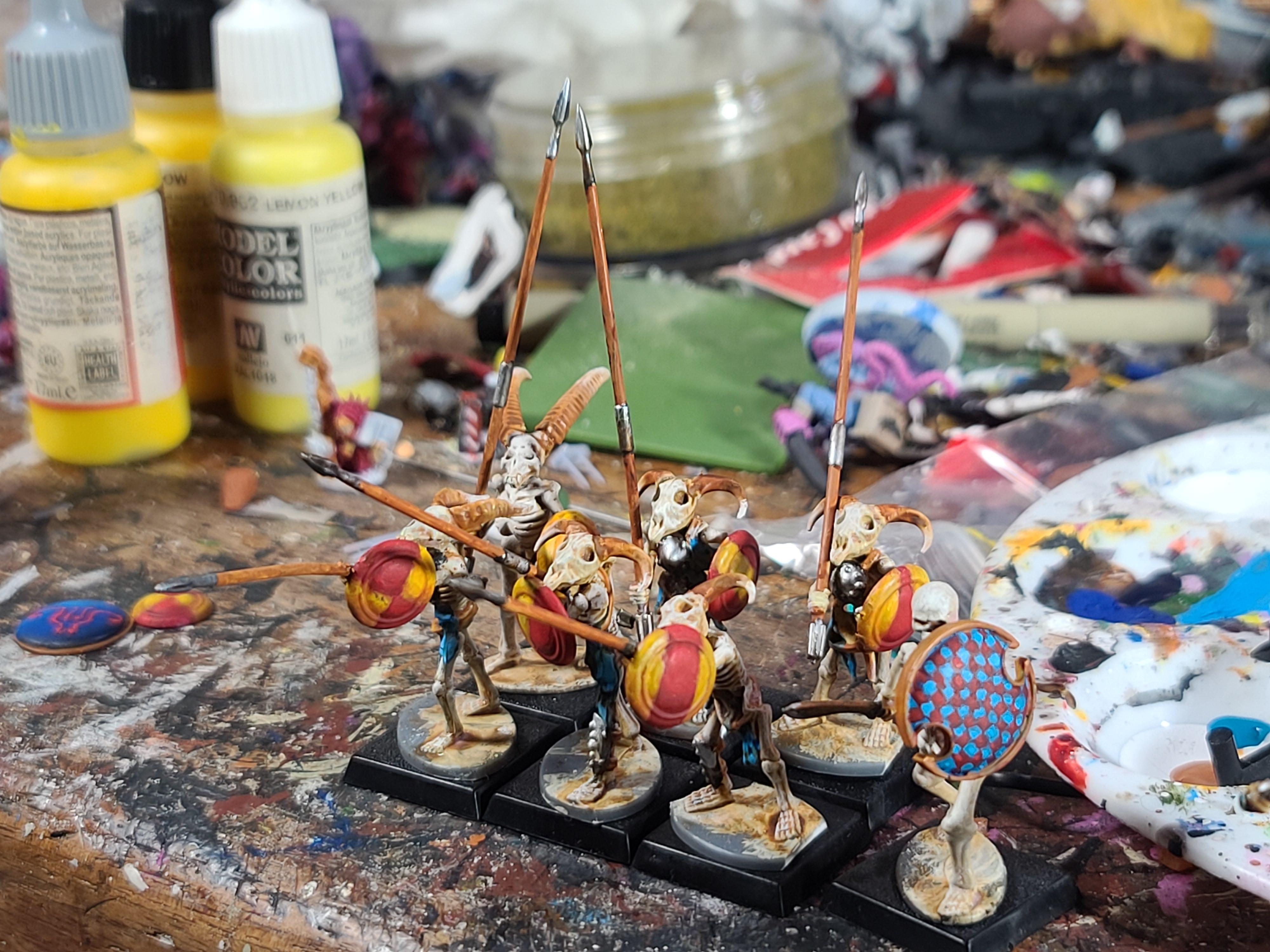 Beastmen, Kitbash, Oathmark, Pike, Skeletons, Wargames Atlantic, Warhammer Fantasy