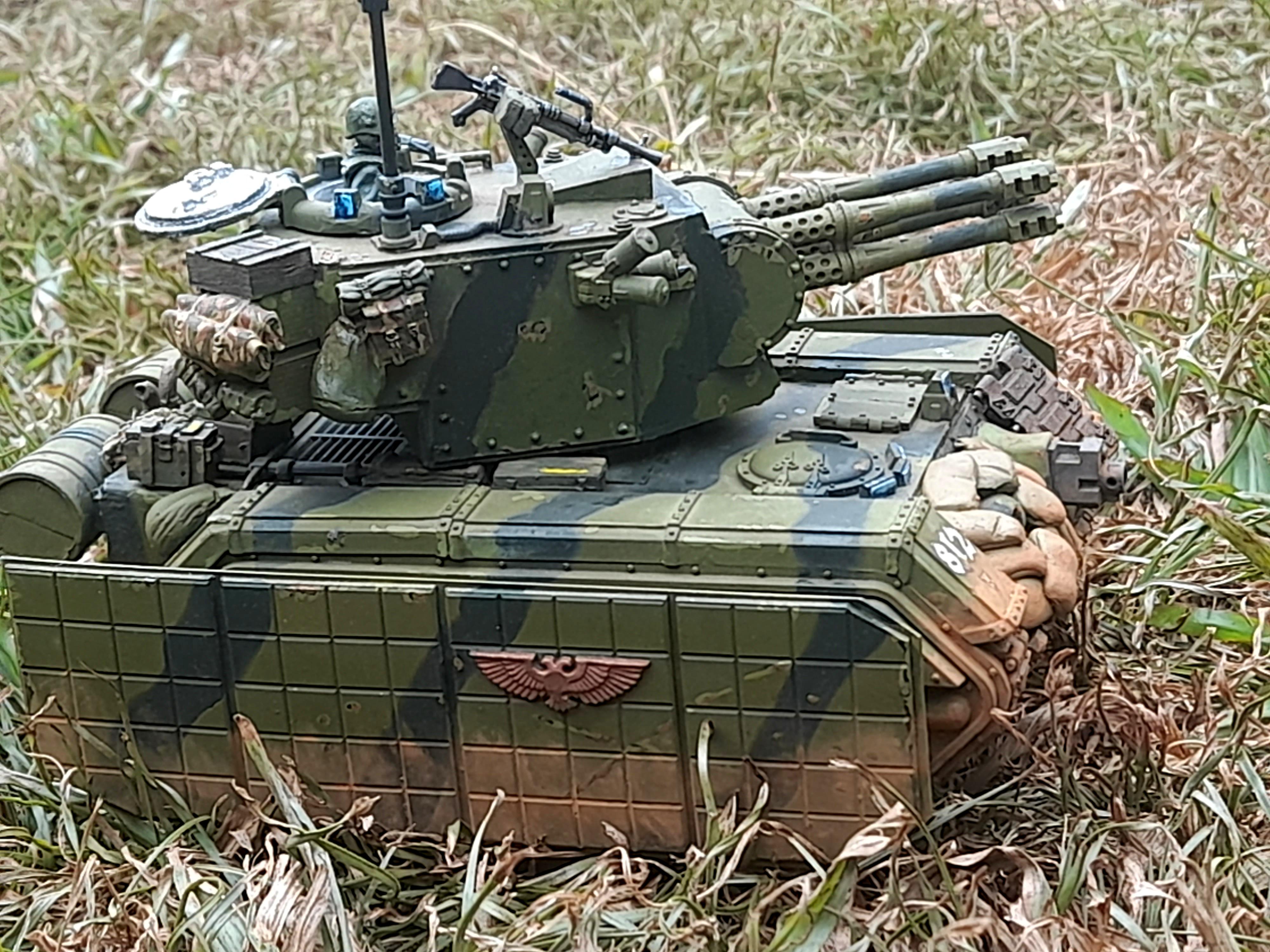 Assault Tank, Blood And Skulls Industry, Chimera, Grenadiers, Imperial Guard, Kv2 Turret