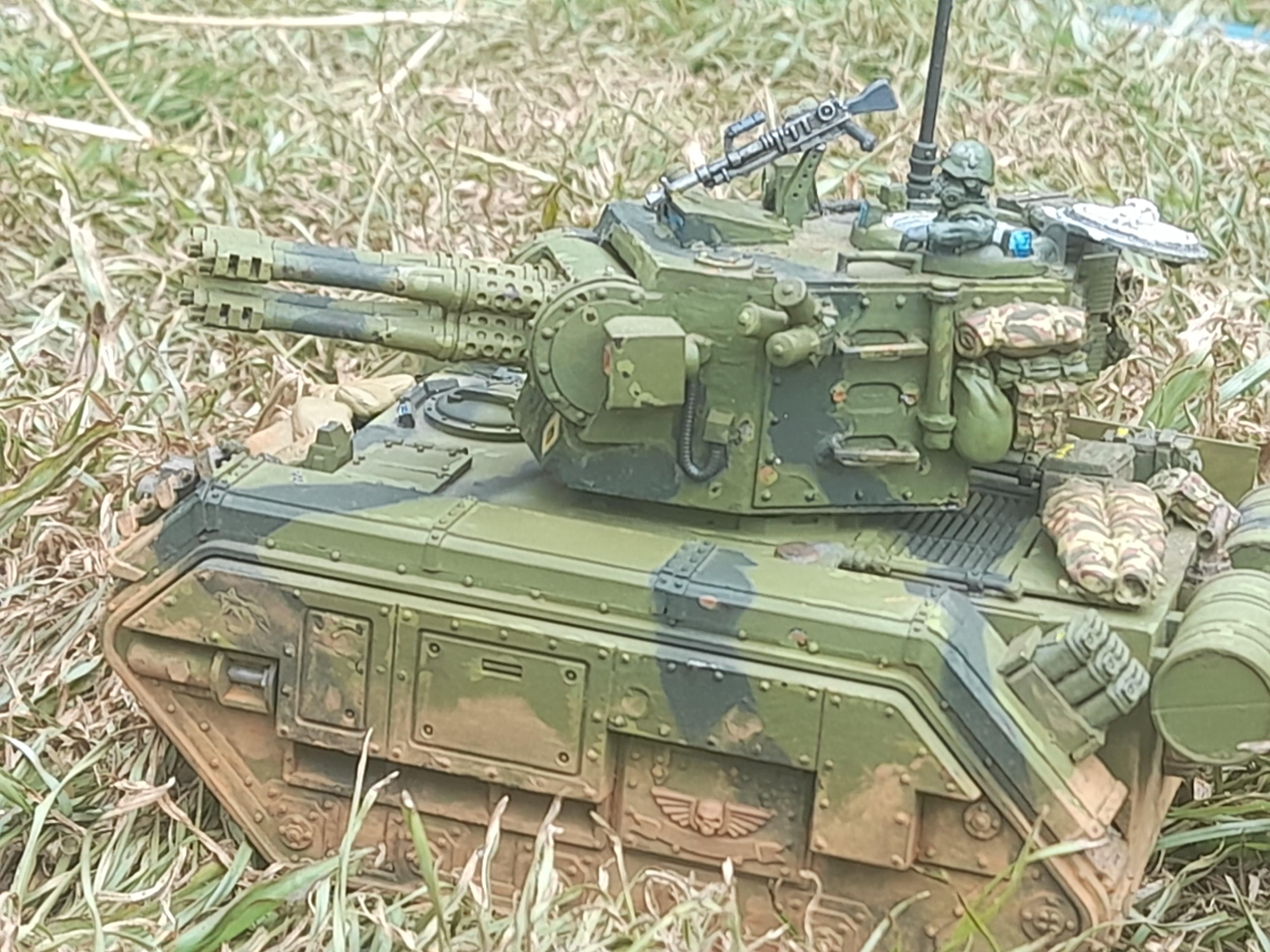 Assault Tank, Blood And Skulls Industry, Chimera, Grenadiers, Imperial Guard, Kv2 Turret