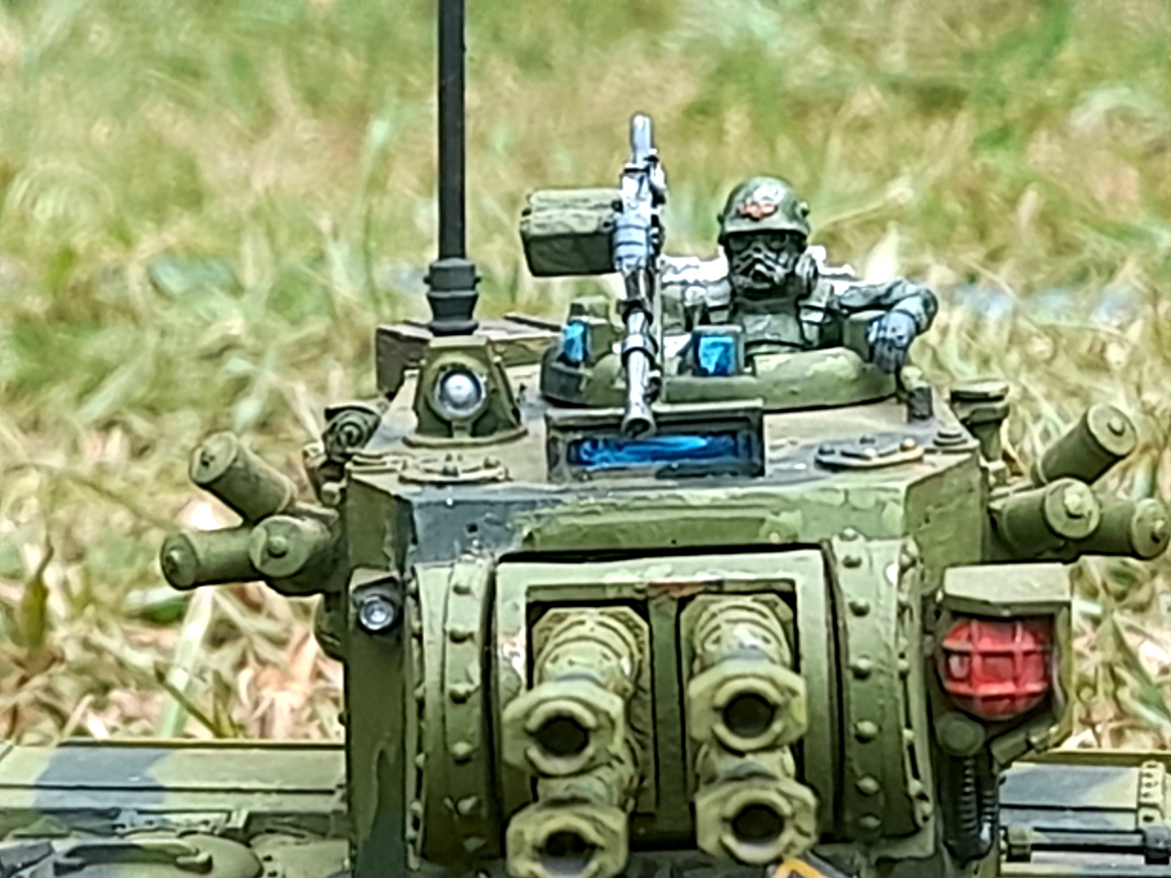 Assault Tank, Blood And Skulls Industry, Chimera, Grenadiers, Imperial Guard, Kv2 Turret