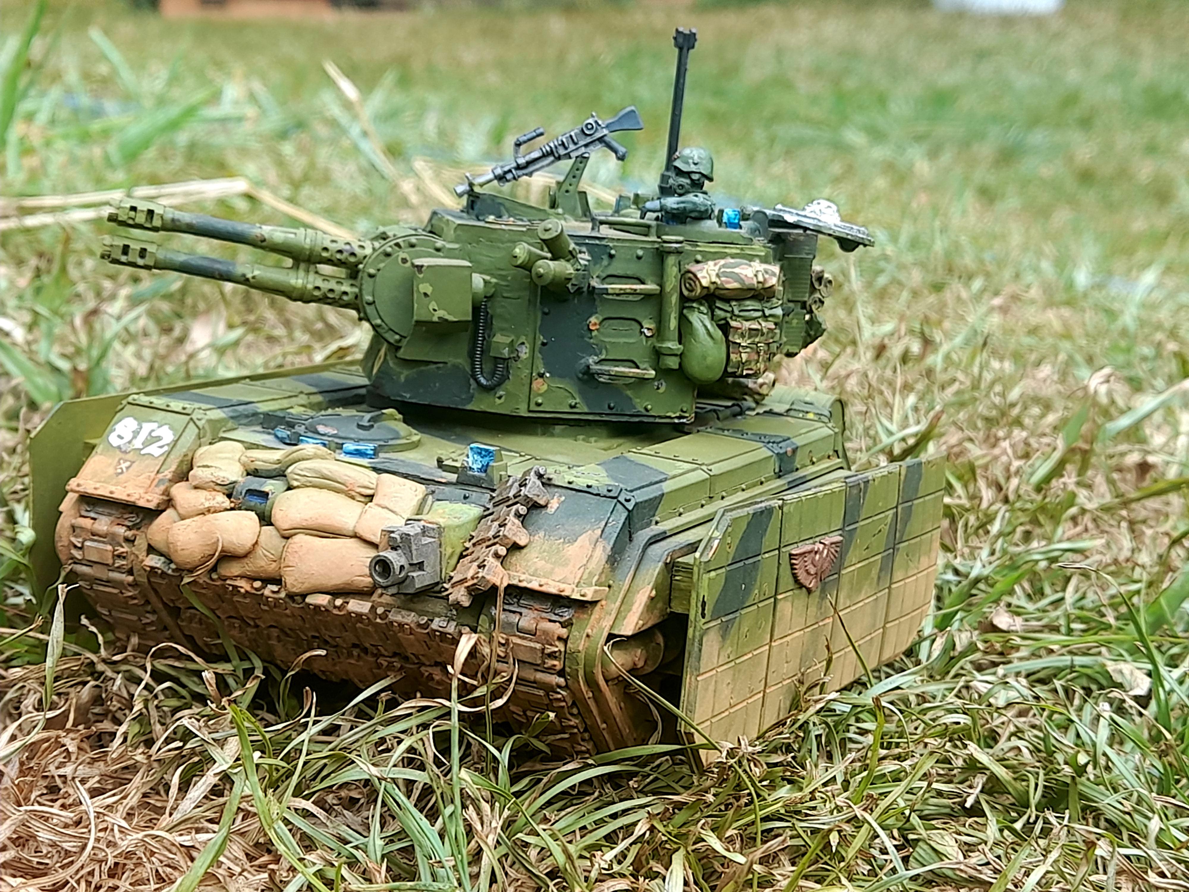 Assault Tank, Blood And Skulls Industry, Chimera, Grenadiers, Imperial Guard, Kv2 Turret