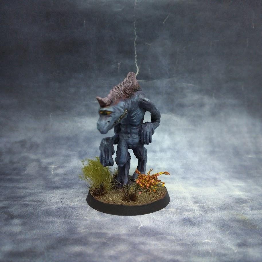 Monster, October 2022, Old School, Old School Miniatures, Postapocalyptic, Stranger, Weird