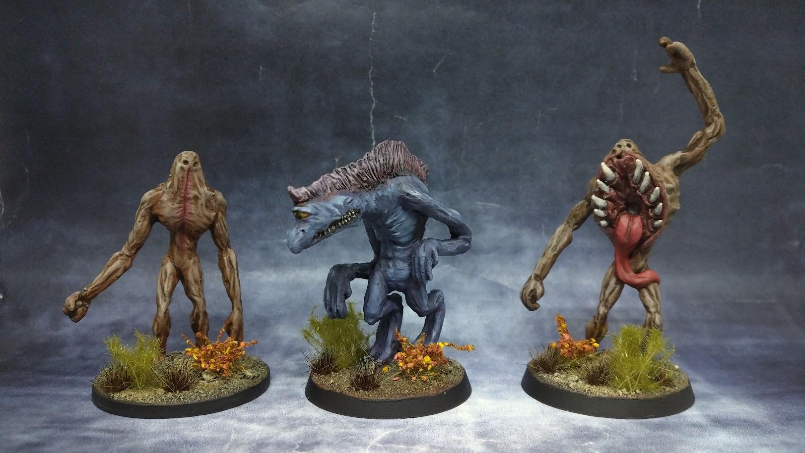 Mawman, Mawmen, Monster, October 2022, Old School, Old School Miniatures, Postapocalyptic, Stranger, Weird