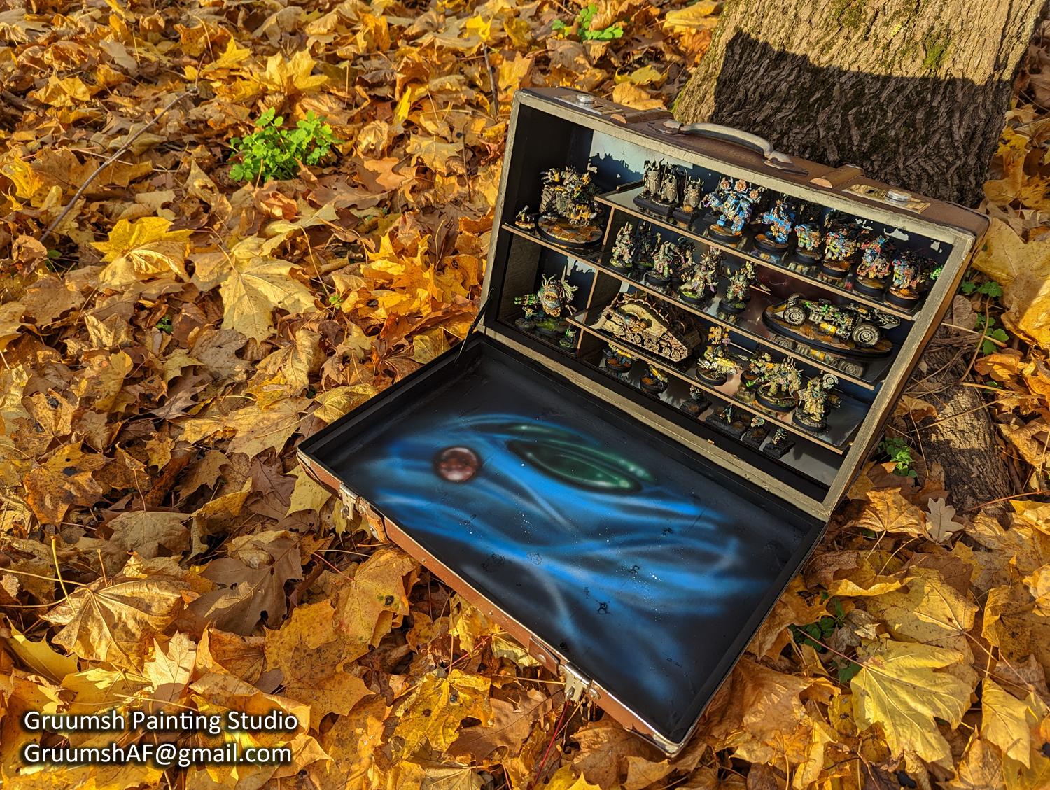 Army, Case, Display, Nebula, Orks