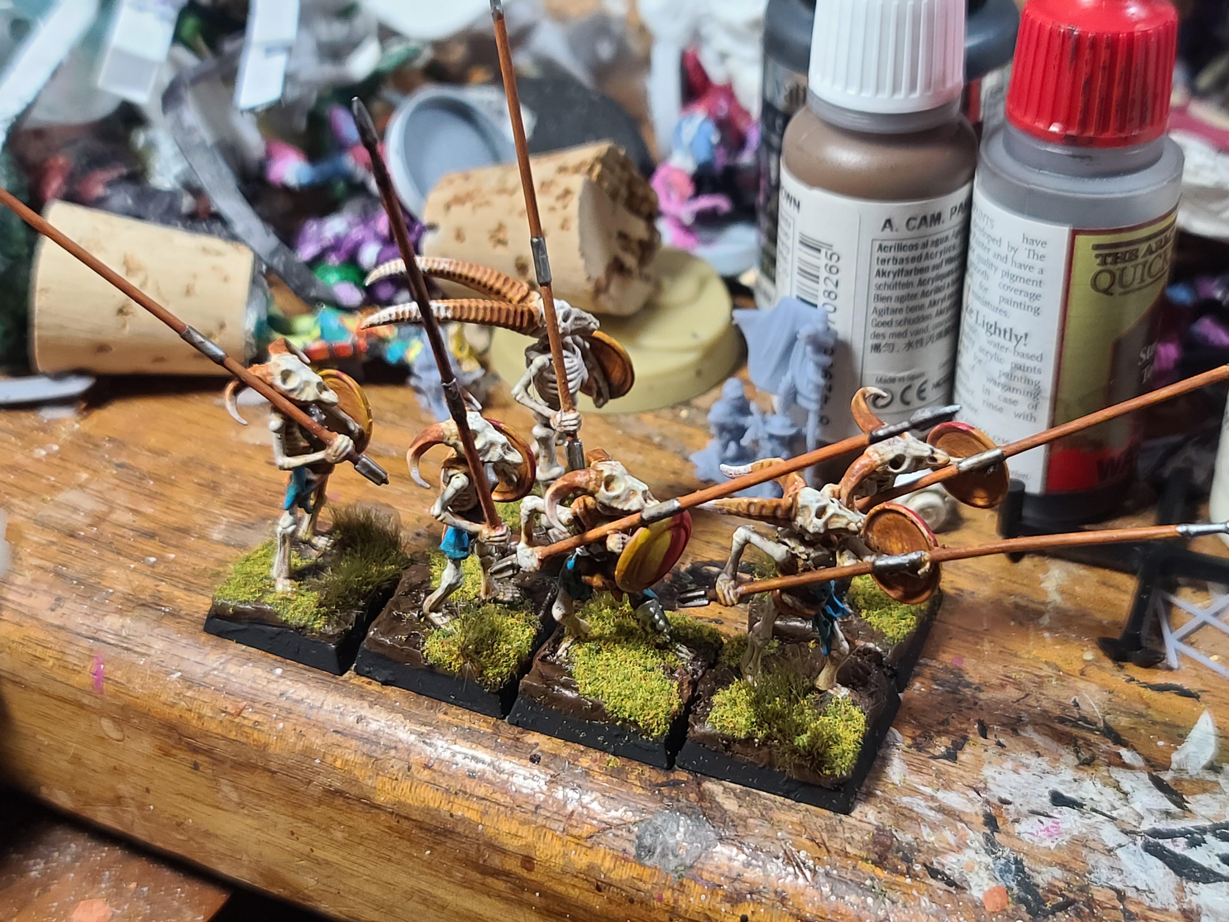 Beastmen, Oathmark, Pike, Skeletons, Undead, Wargames Atlantic, Warhammer Fantasy