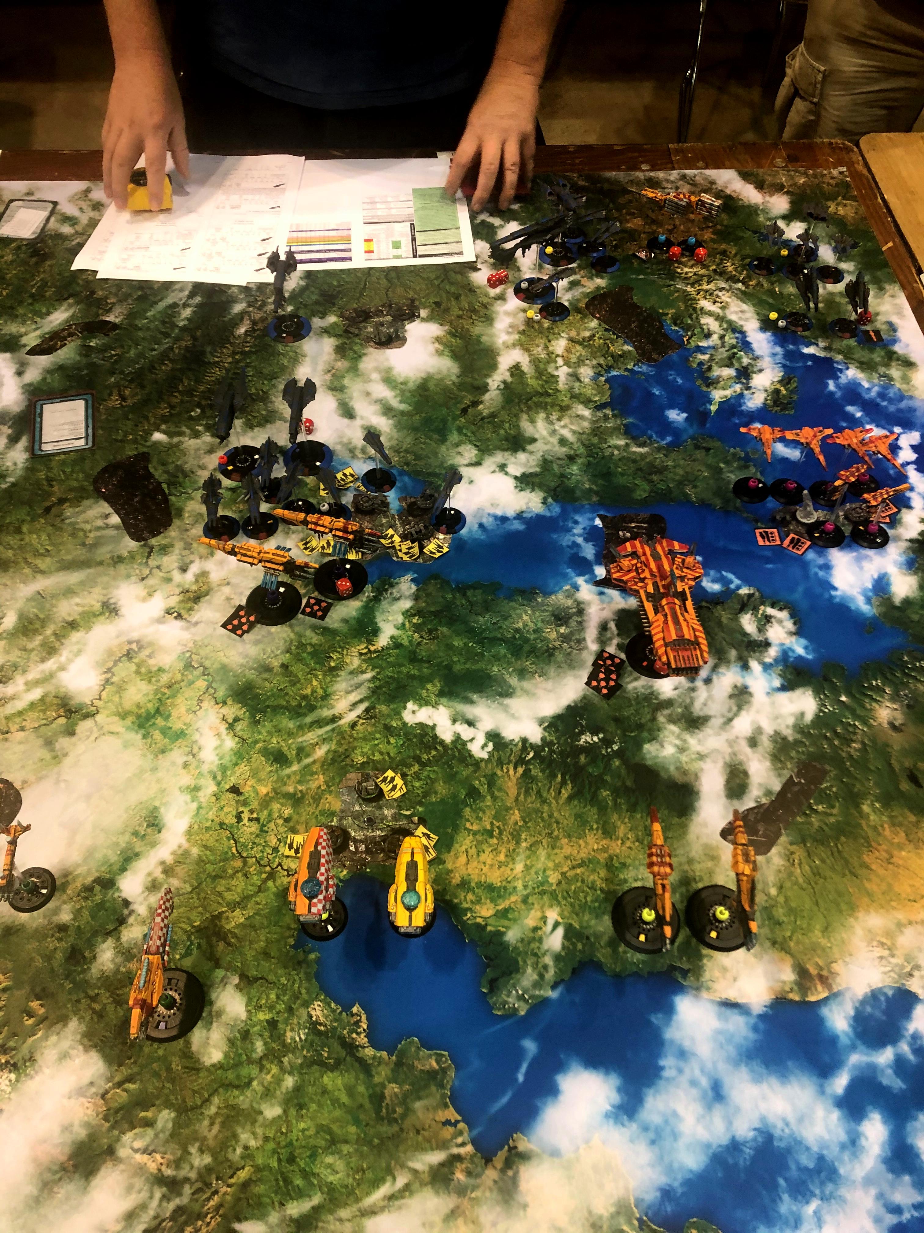 Battleship, Cruiser, Destroyer, Dropfleet Commander, Frigate, Resistance, Shaltari, Spaceship, Ucm