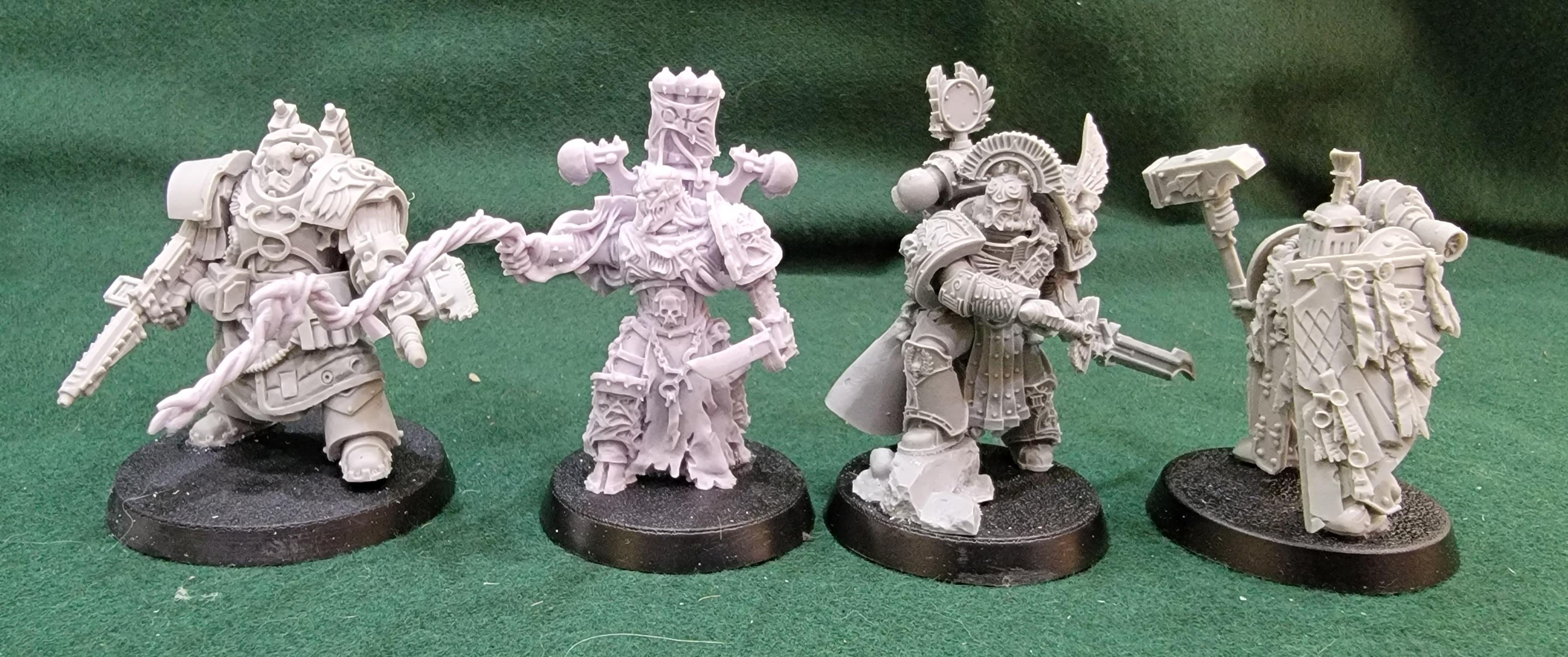 Various EC characters (build)