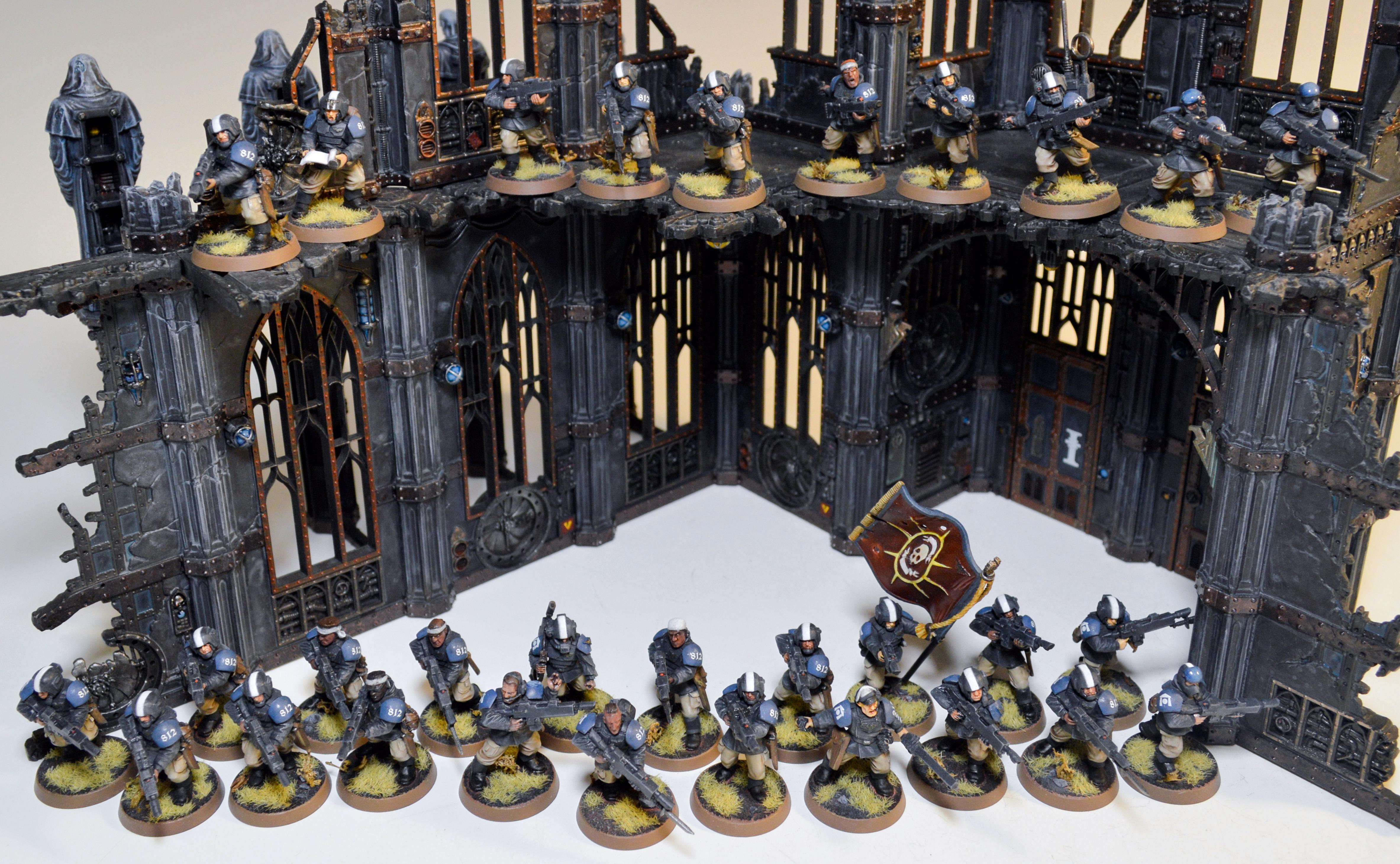 Astra Militarum, Cadian Shock Troops, Cadians, Imperial Guard