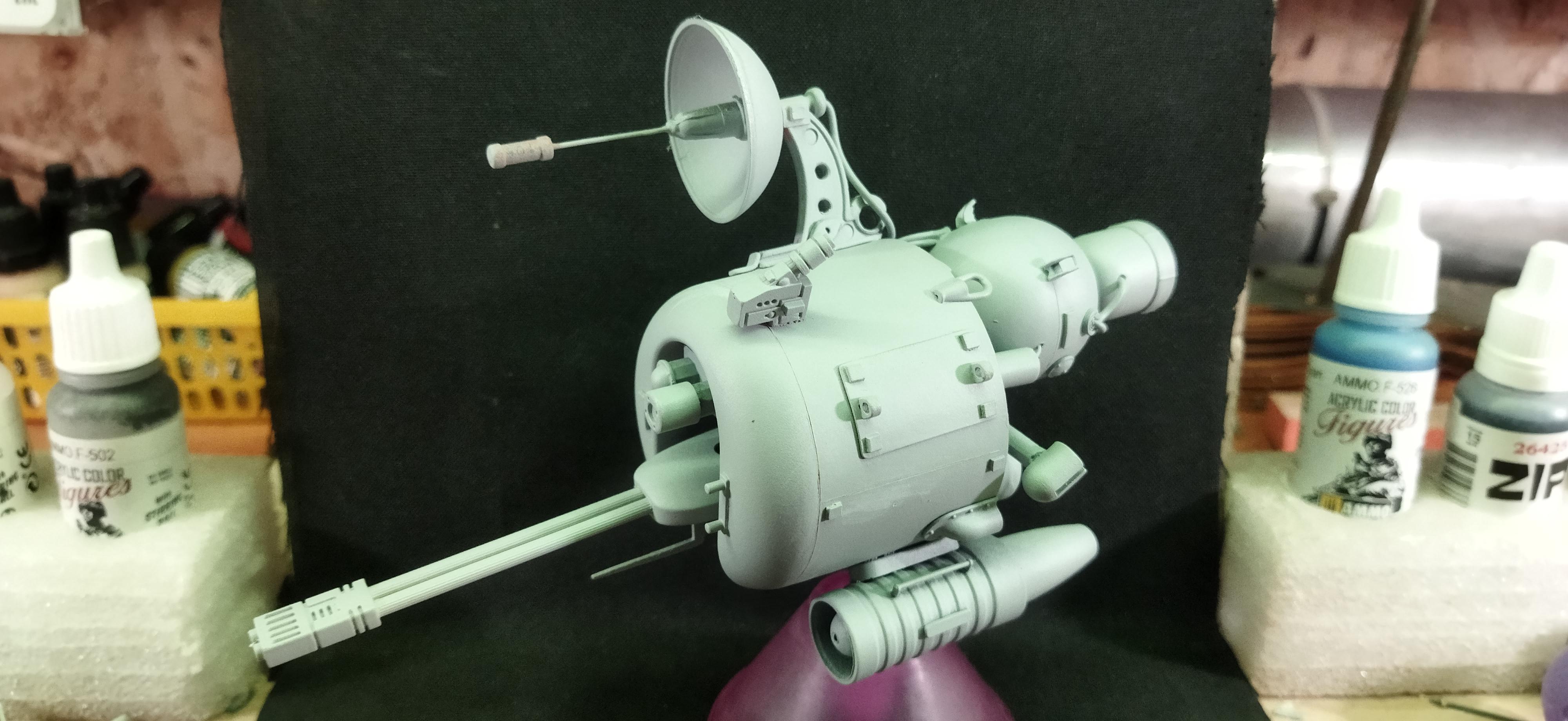 Conversion, Handmade, Mech, Robots, Turret
