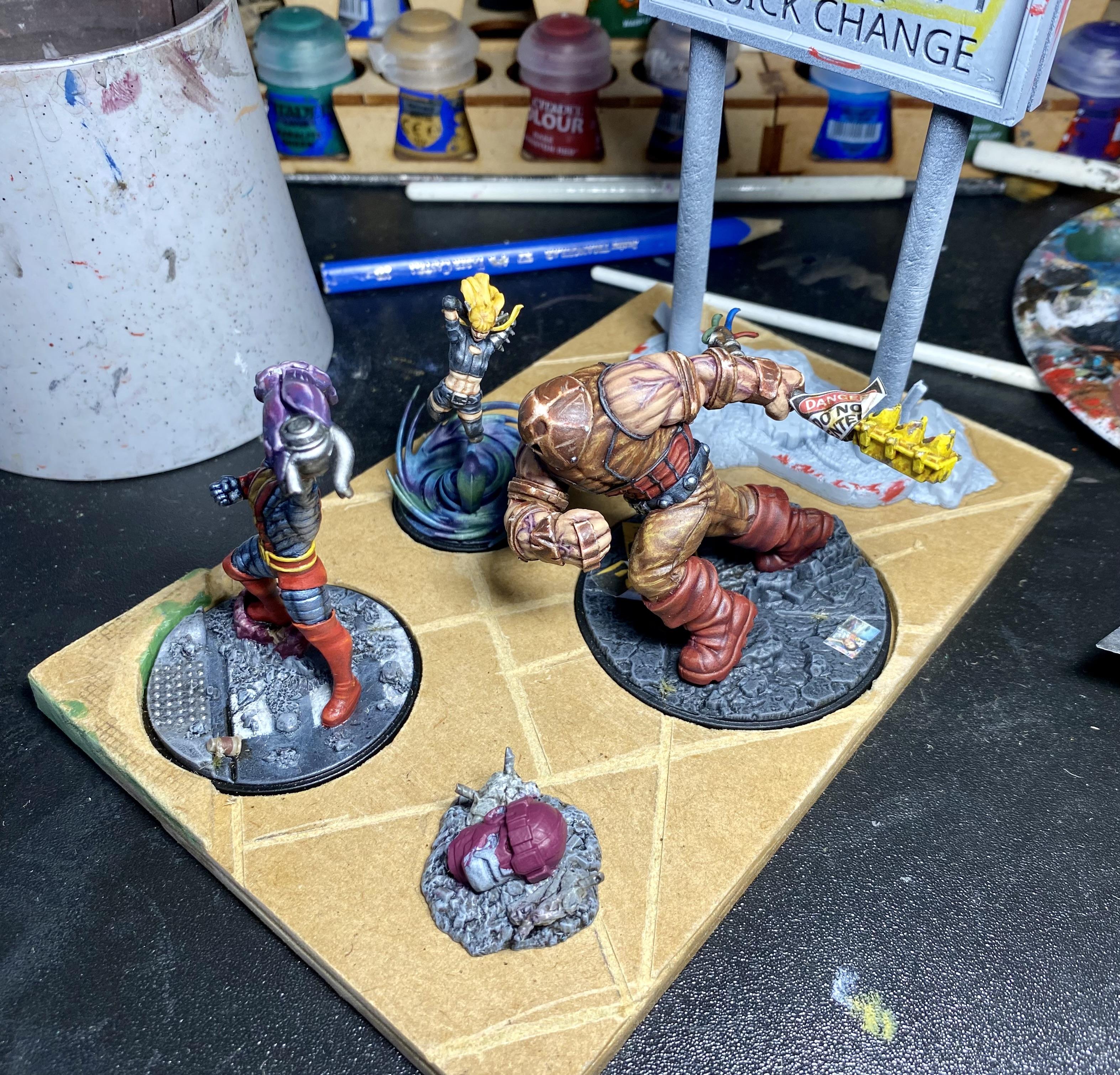 Atomic Mass Games, Diorama, Duel, Marvel Crisis Protocol, Ruin, Terrain