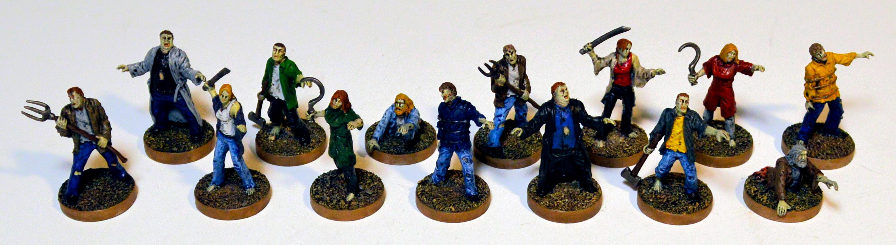 Last Night On Earth, Zombies with Grave Weapons