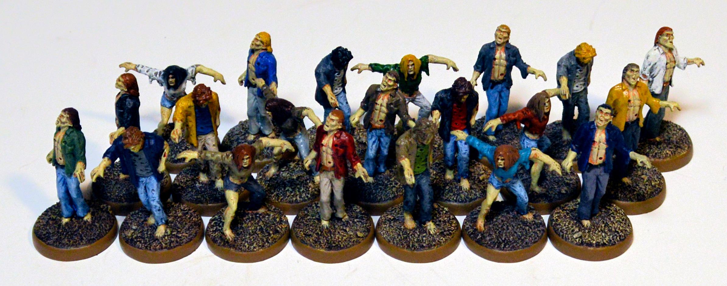 Last Night On Earth, Zombies