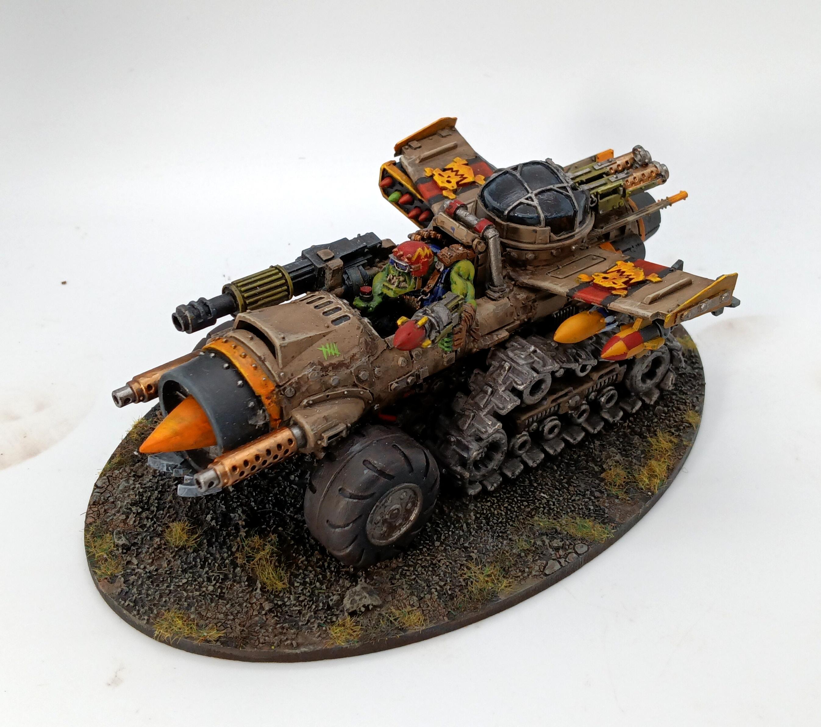 Conversion, Kitbash, Megatrakk Skrapjet, Orks, Speed Freaks