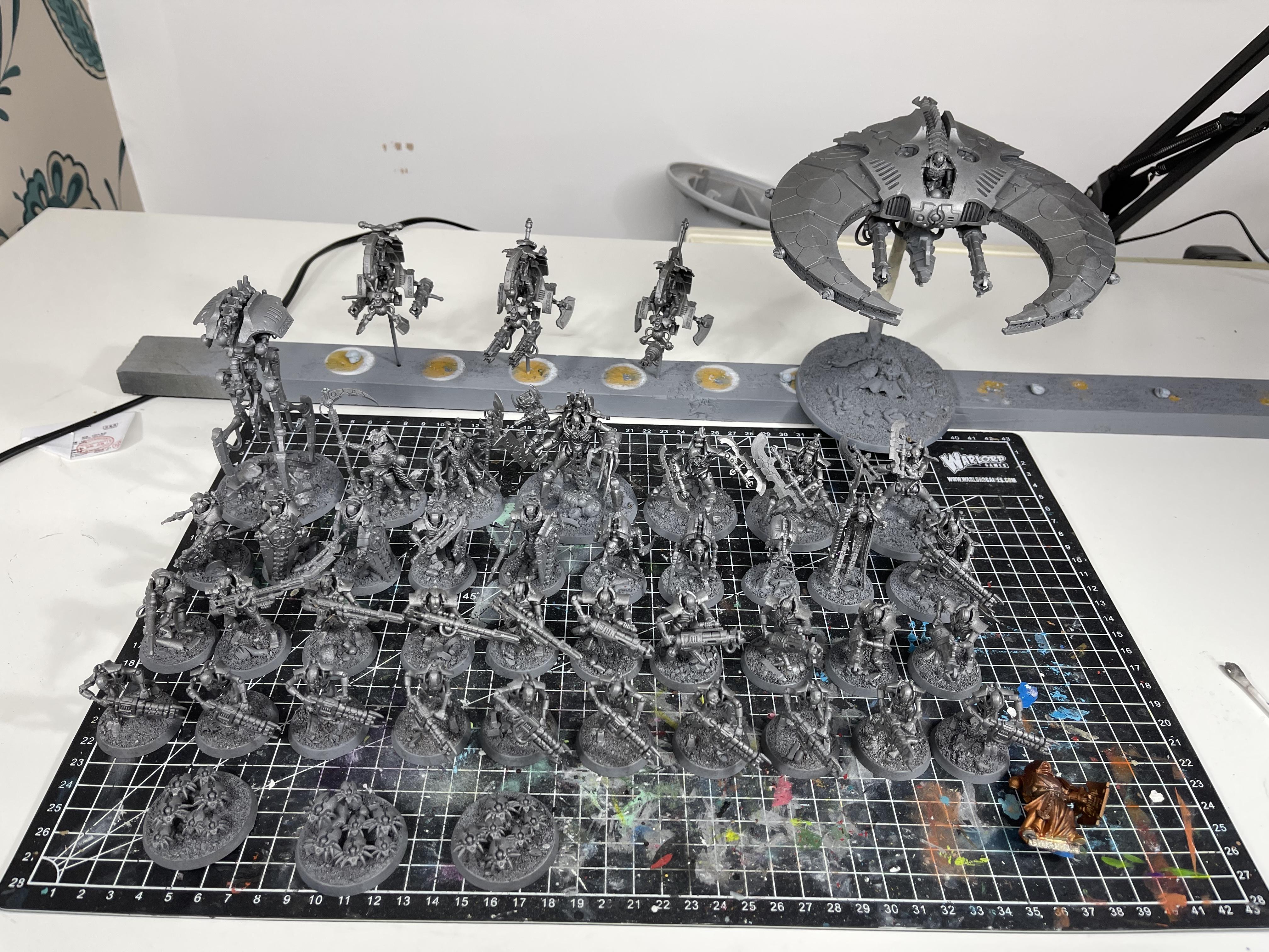 Deathmarks, Doom Scythe, Immortals, Lord, Necrons, Skorpekh, Tomb Blade, Warhammer 40,000