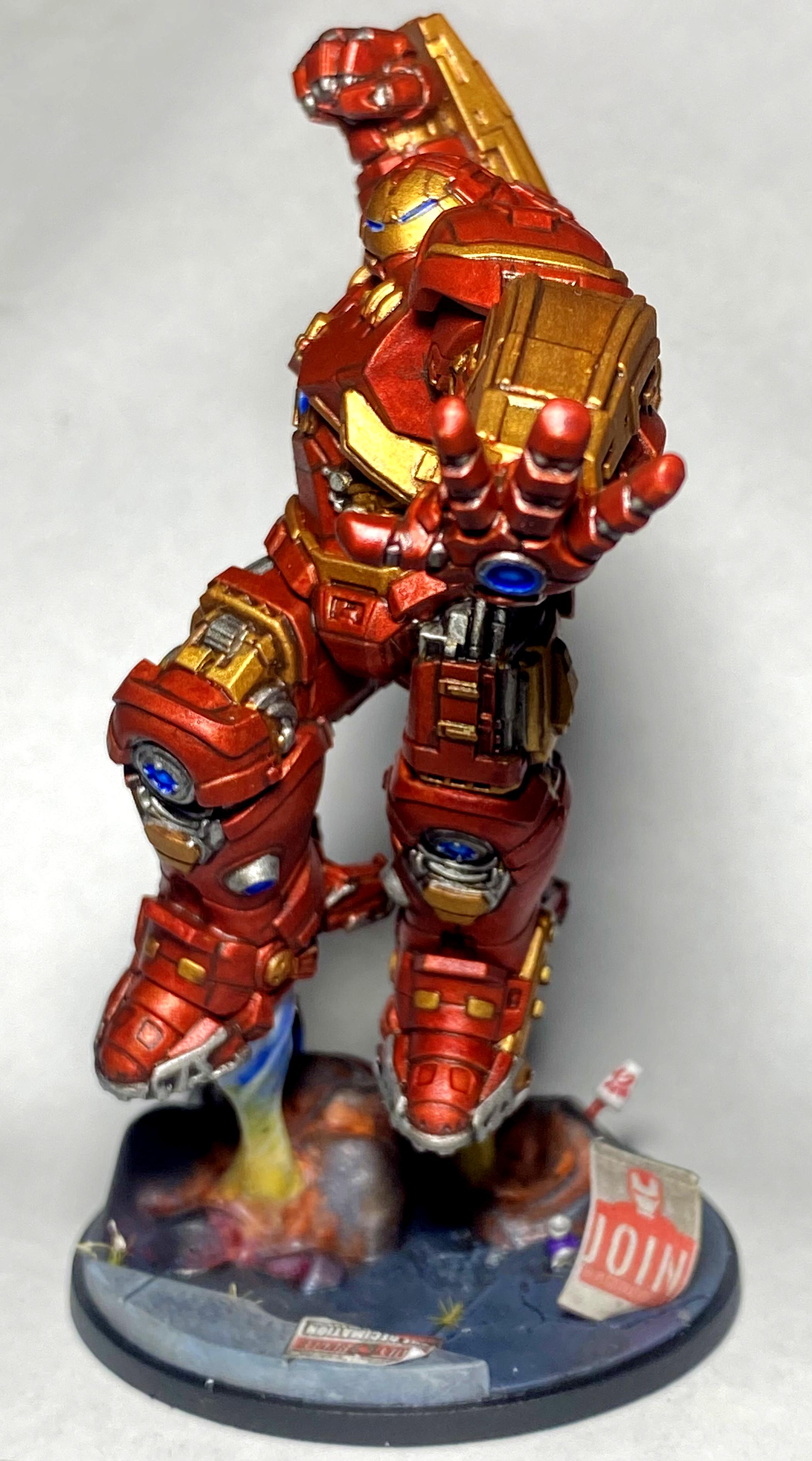 Atomic Mass Games, Avengers, Hulkbuster, Infinity, Iron Man, Marvel Crisis Protocol