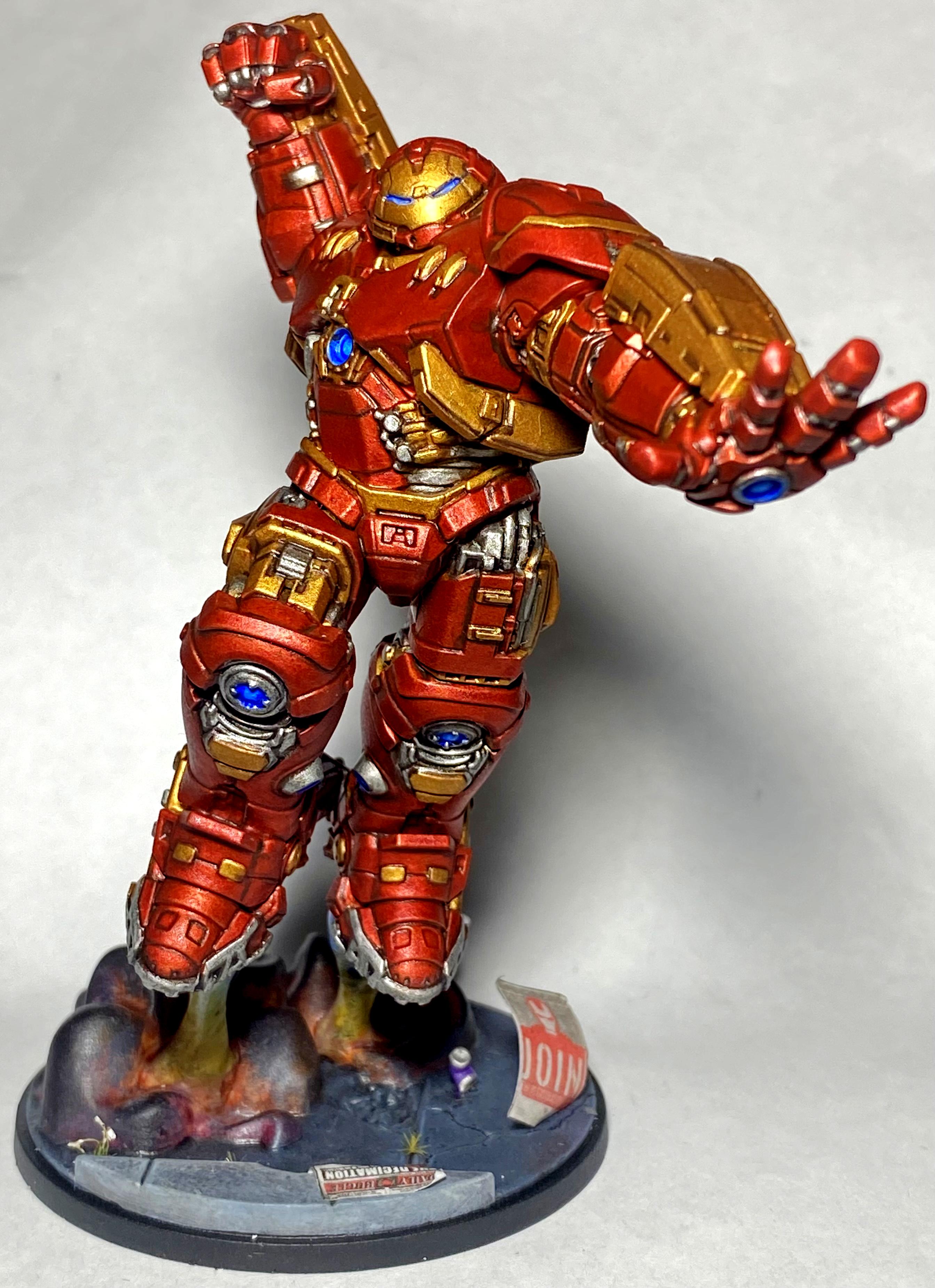 Atomic Mass Games, Avengers, Hulkbuster, Infinity, Iron Man, Marvel Crisis Protocol