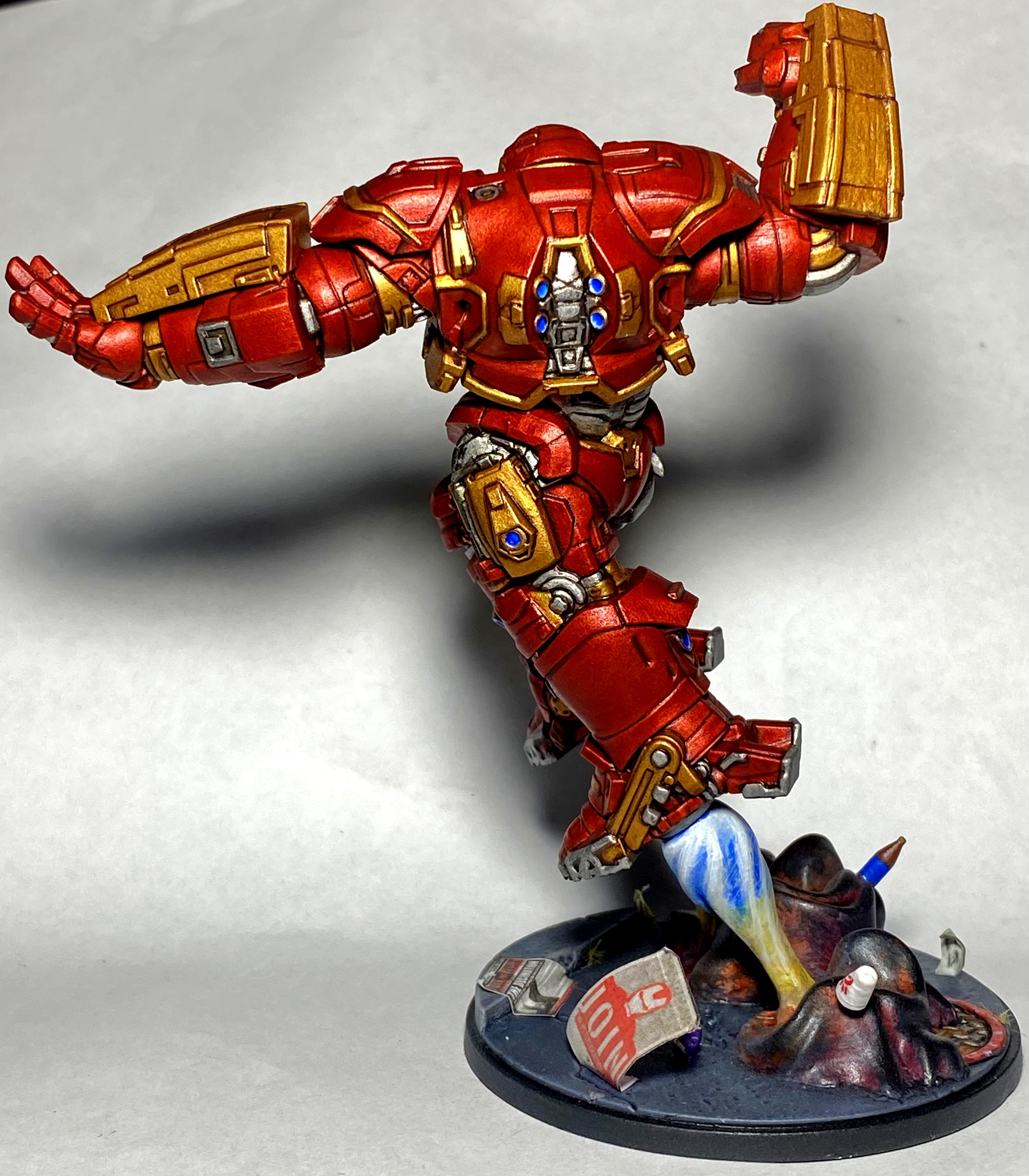 Atomic Mass Games, Avengers, Hulkbuster, Infinity, Iron Man, Marvel Crisis Protocol