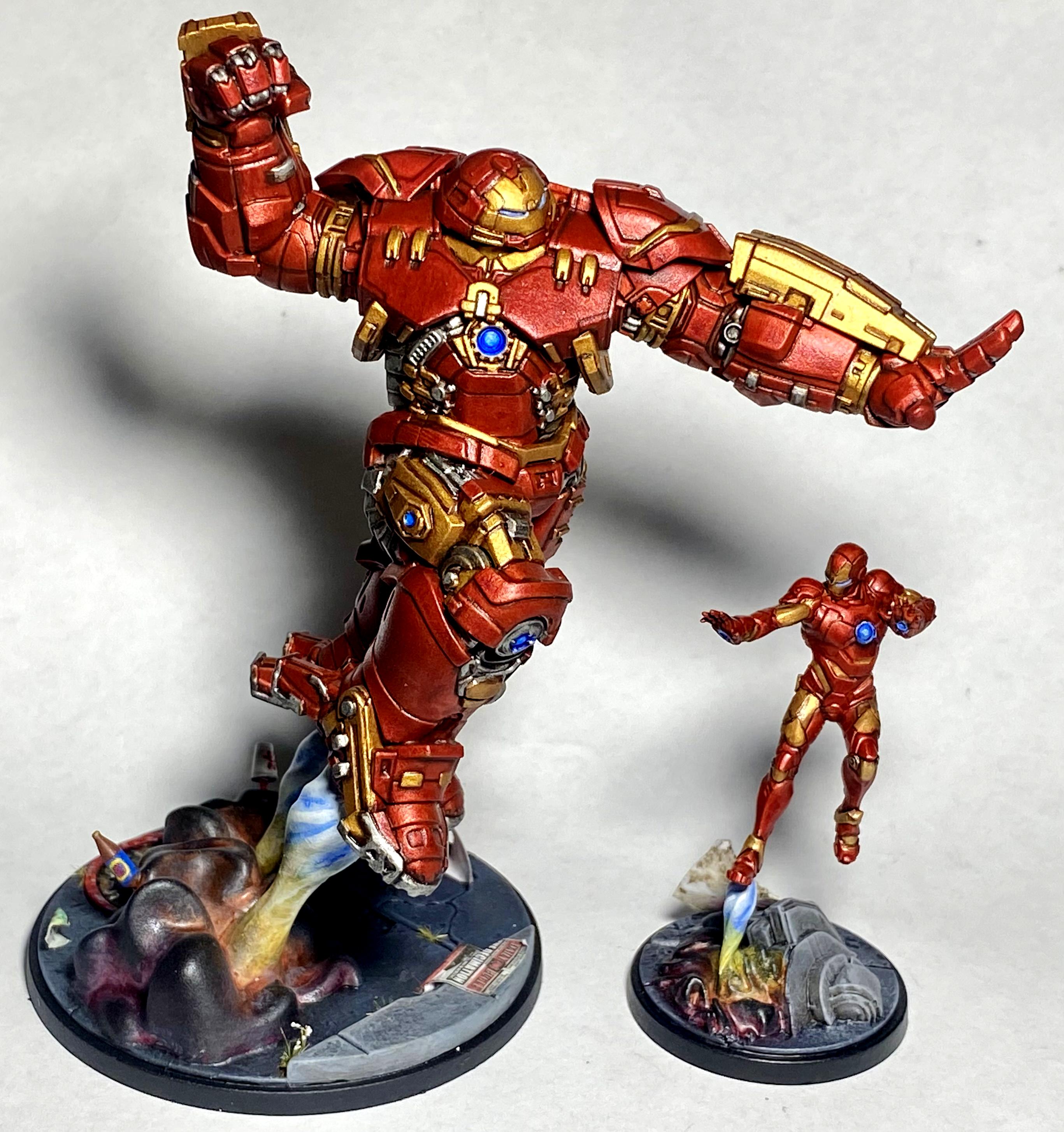 Atomic Mass Games, Avengers, Hulkbuster, Infinity, Iron Man, Marvel Crisis Protocol