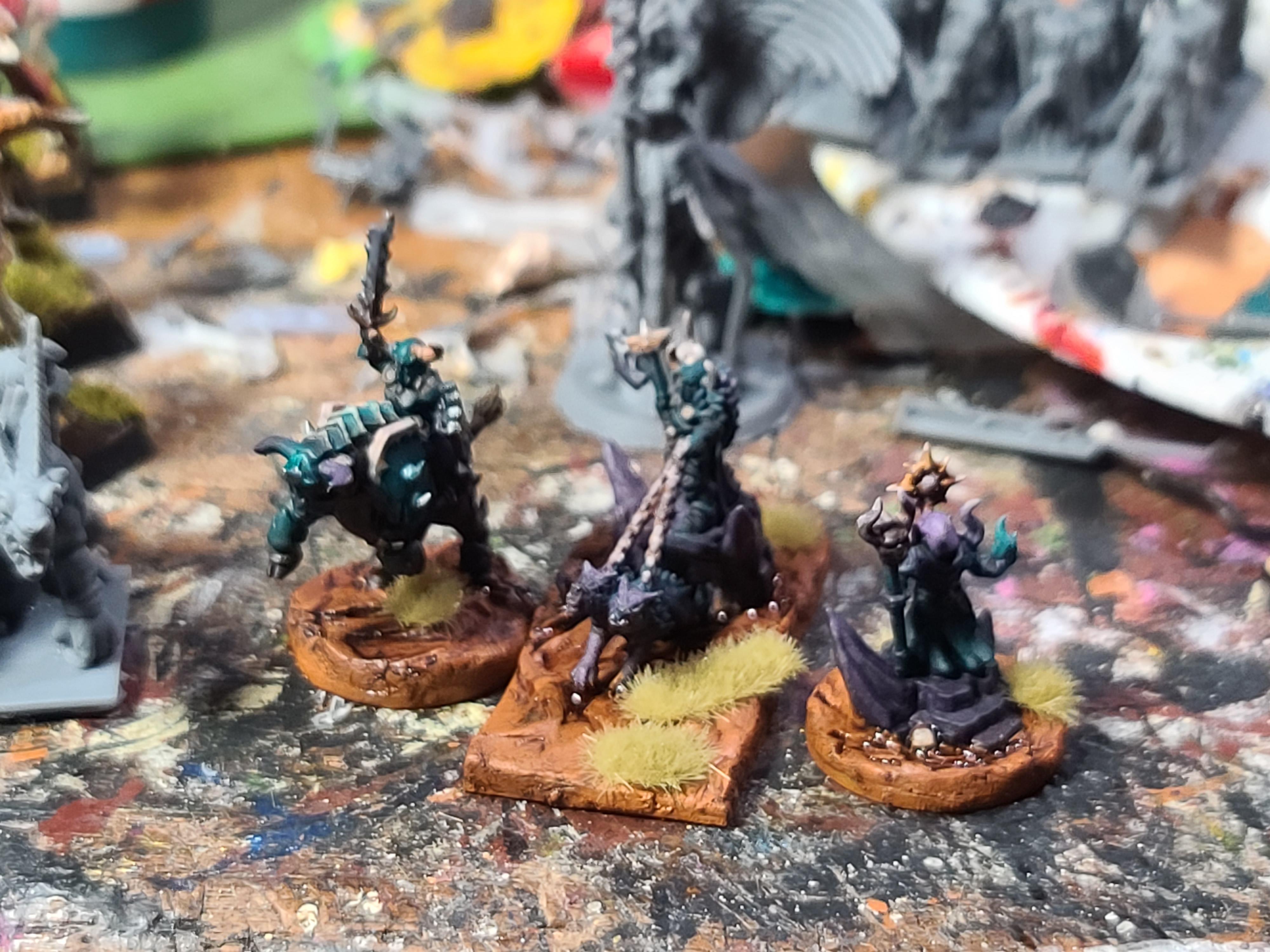 10mm, 3d Printed, Chaos, Forest Dragon, Hero, Marvelous Minipaints, Sorcerer, Warmaster