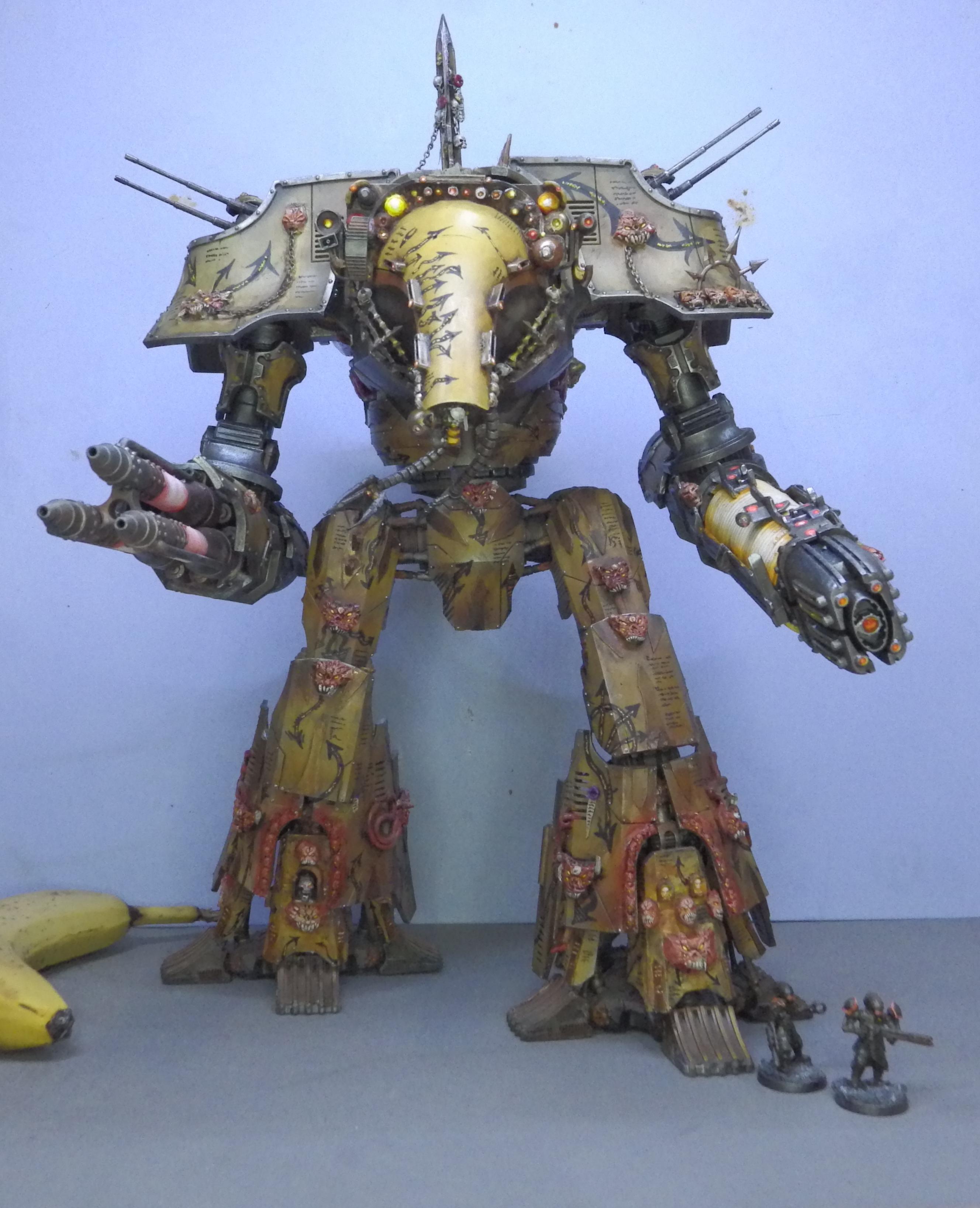 3d, Chaos, Conversion, Dark Mechanicum, Print, Titan